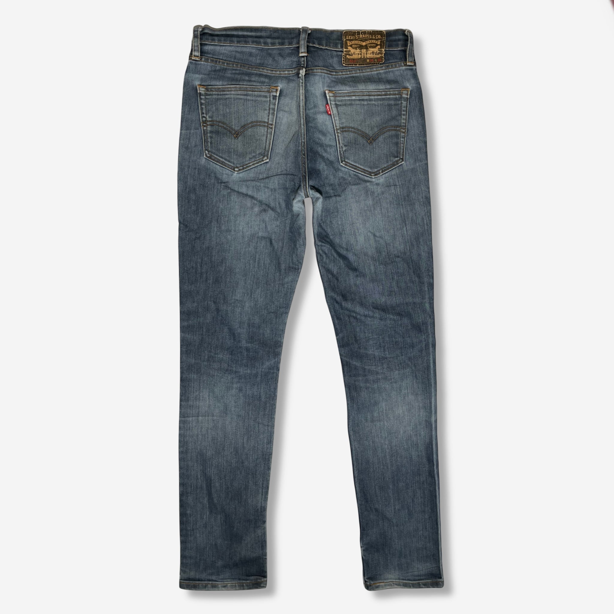 511' Slim Fit Selvedge Jeans (W34 x L34) - Evinto
