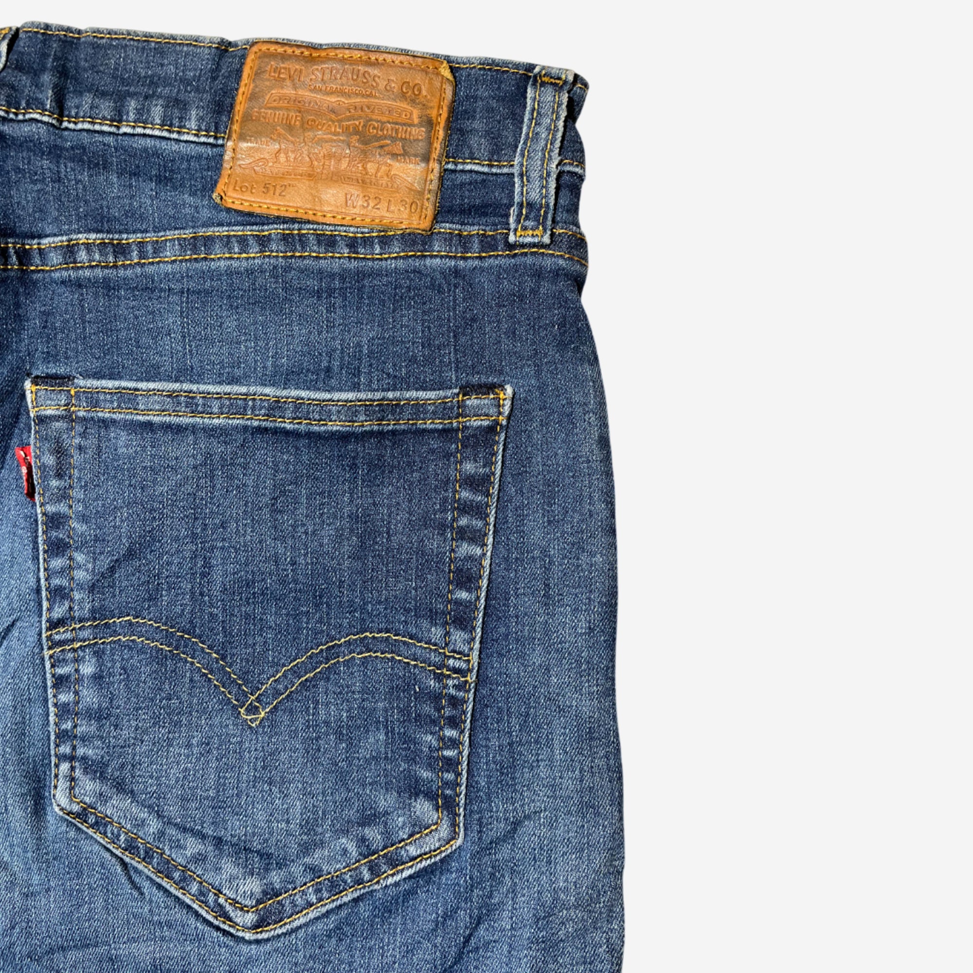 512' Slim Tapered Fit Jeans (W32 x L30) - Evinto