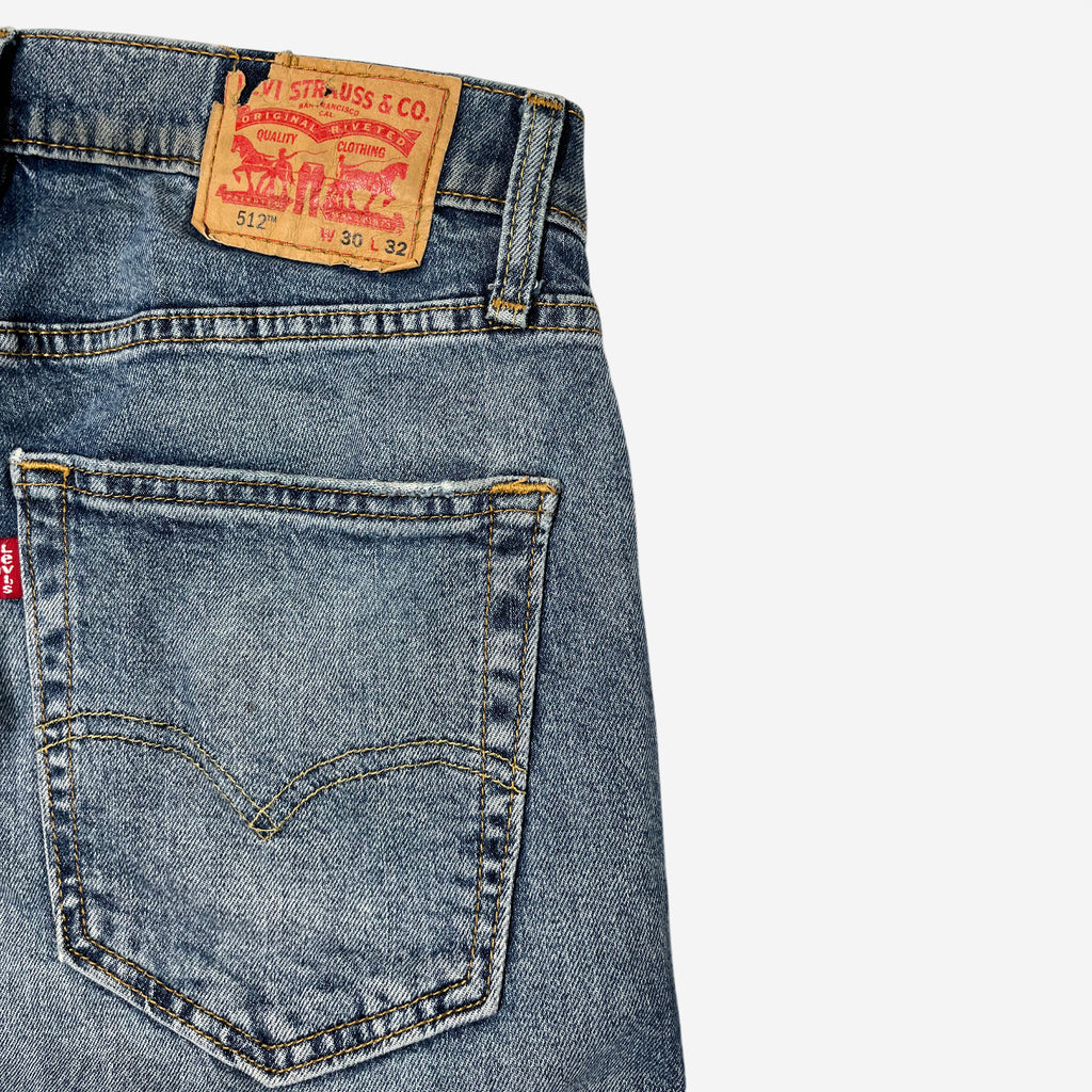 512' Slim Tapered Fit Jeans (W30 x L32) - Evinto