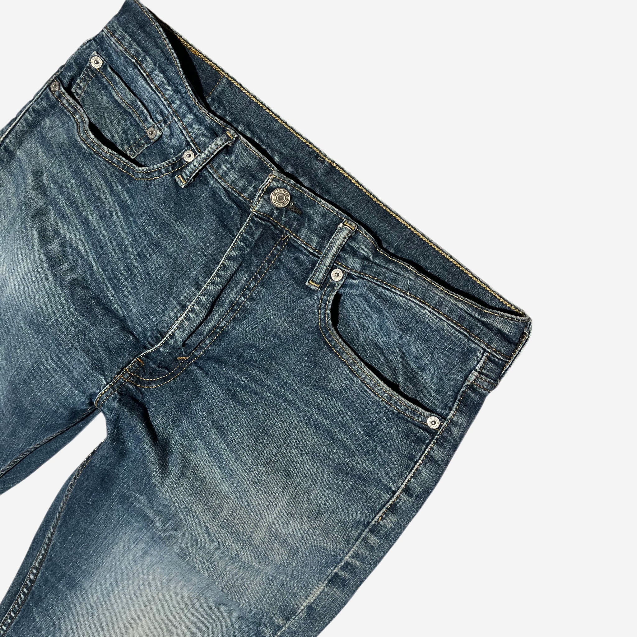 513' Slim Straight Fit Jeans (W34 x L32) - Evinto