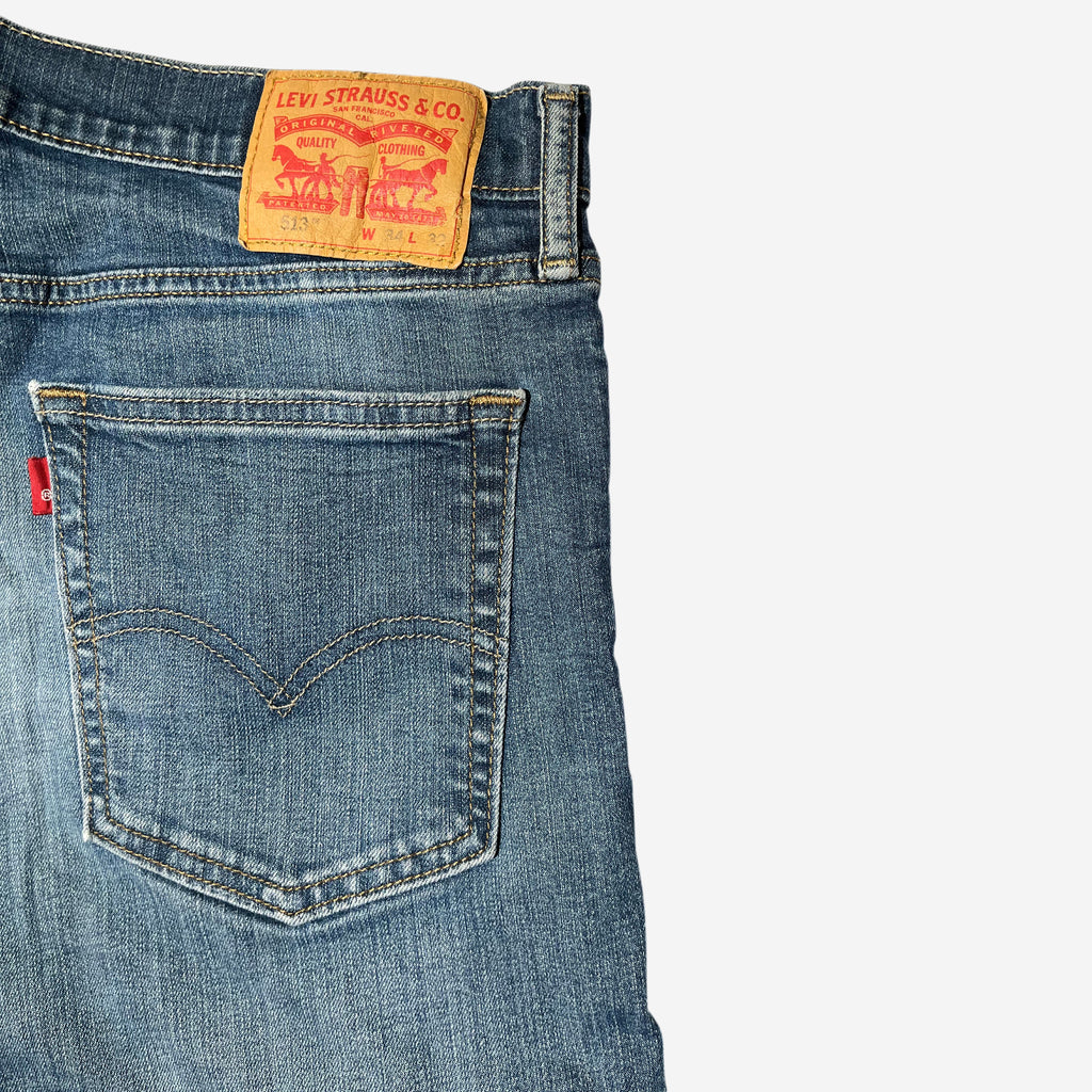 513' Slim Straight Fit Jeans (W34 x L32) - Evinto