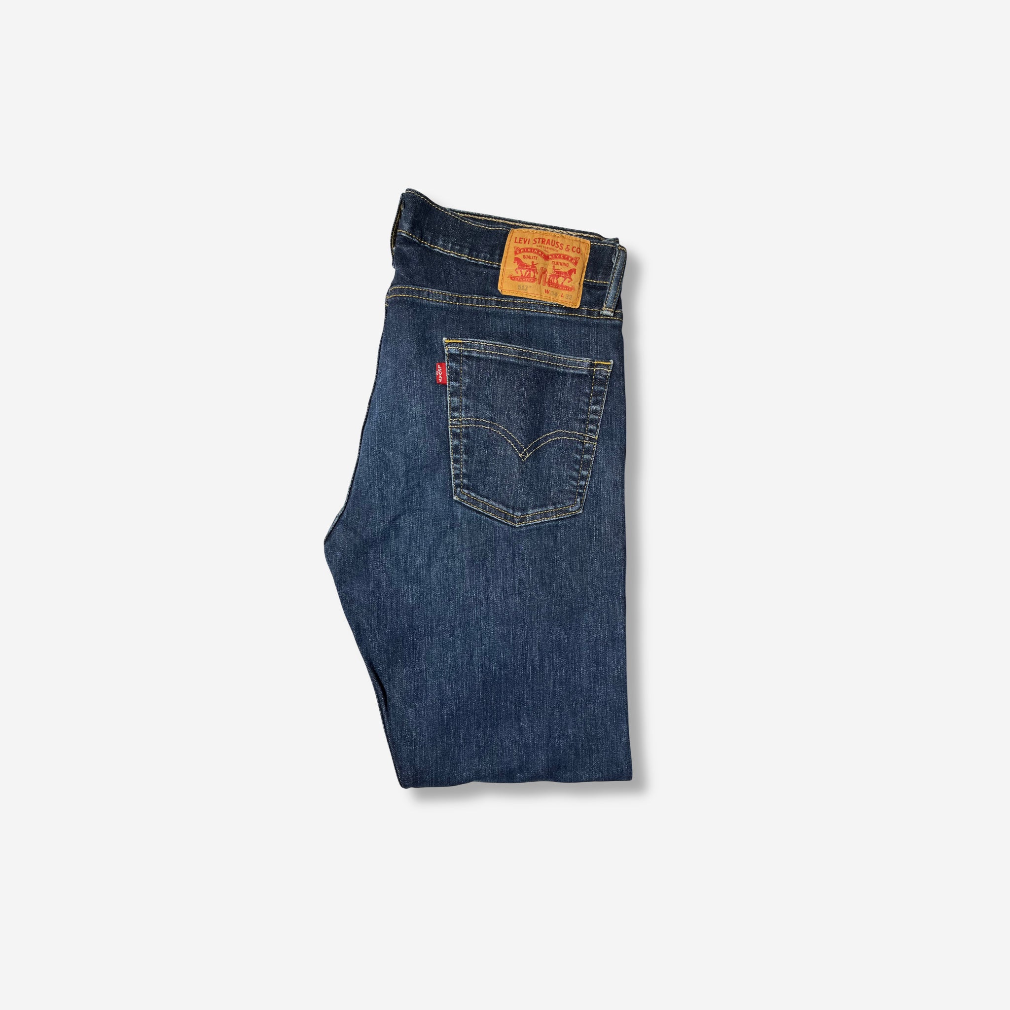 513' Slim Straight Fit Jeans (W34 x L32)