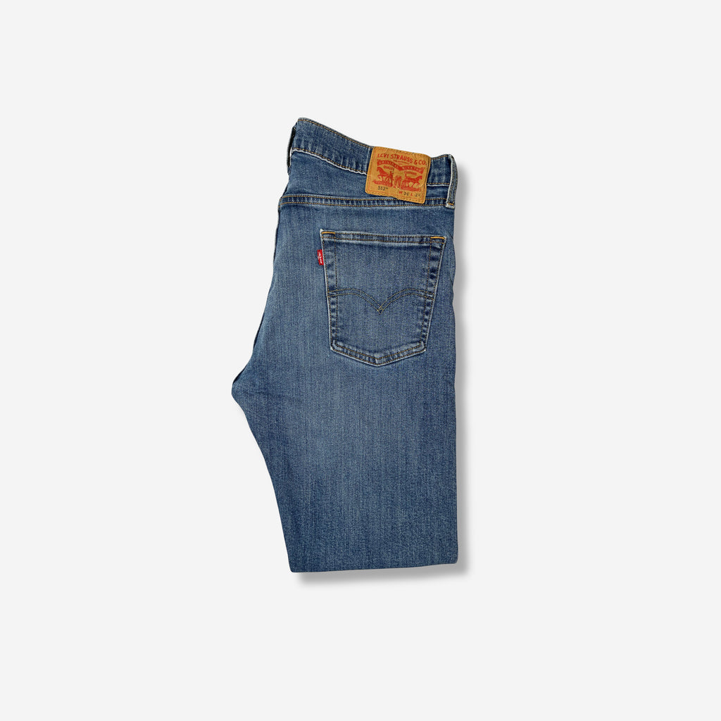 513' Slim Straight Fit Jeans (W34 x L32)