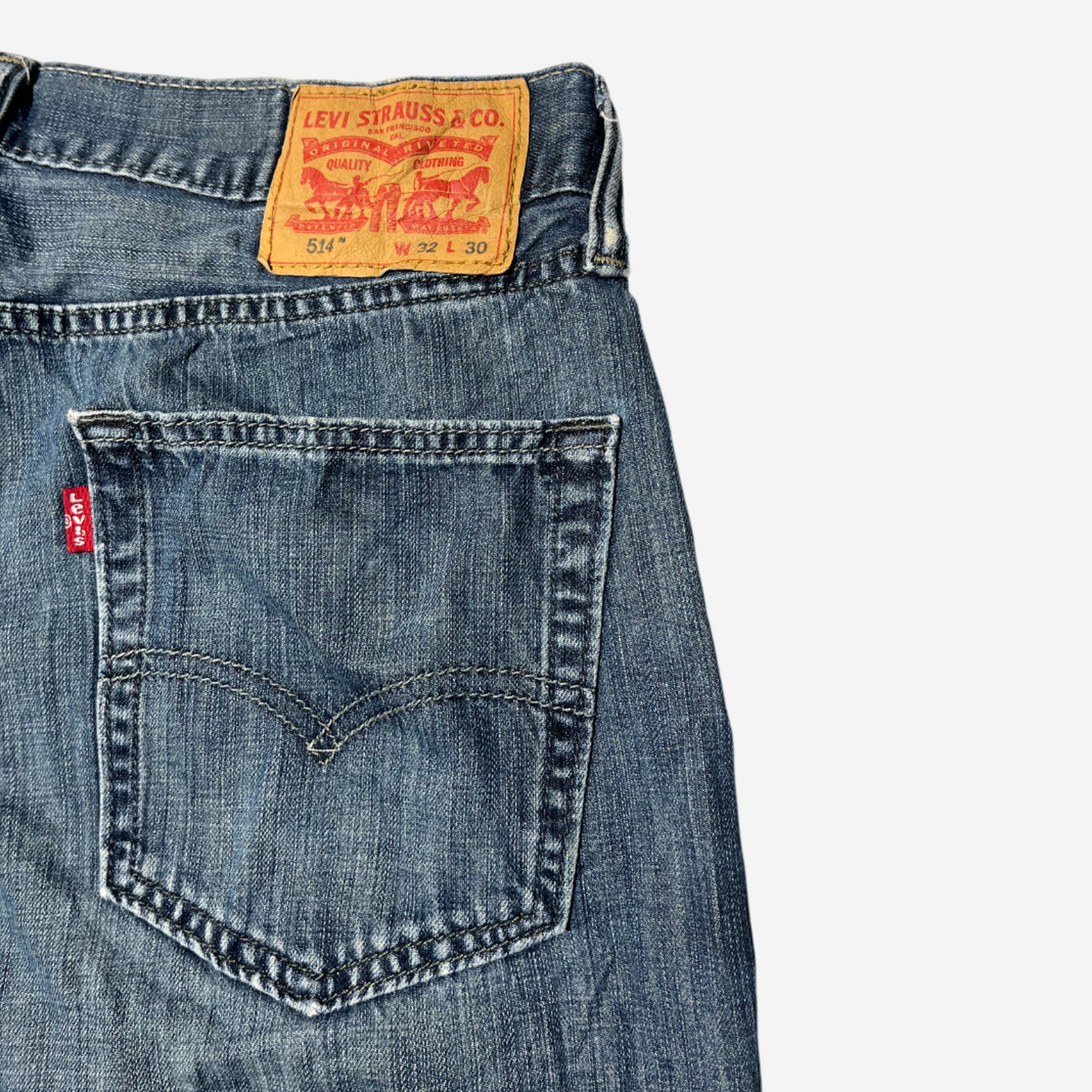 514' Straight Fit Jeans (W32 x L30) - Evinto