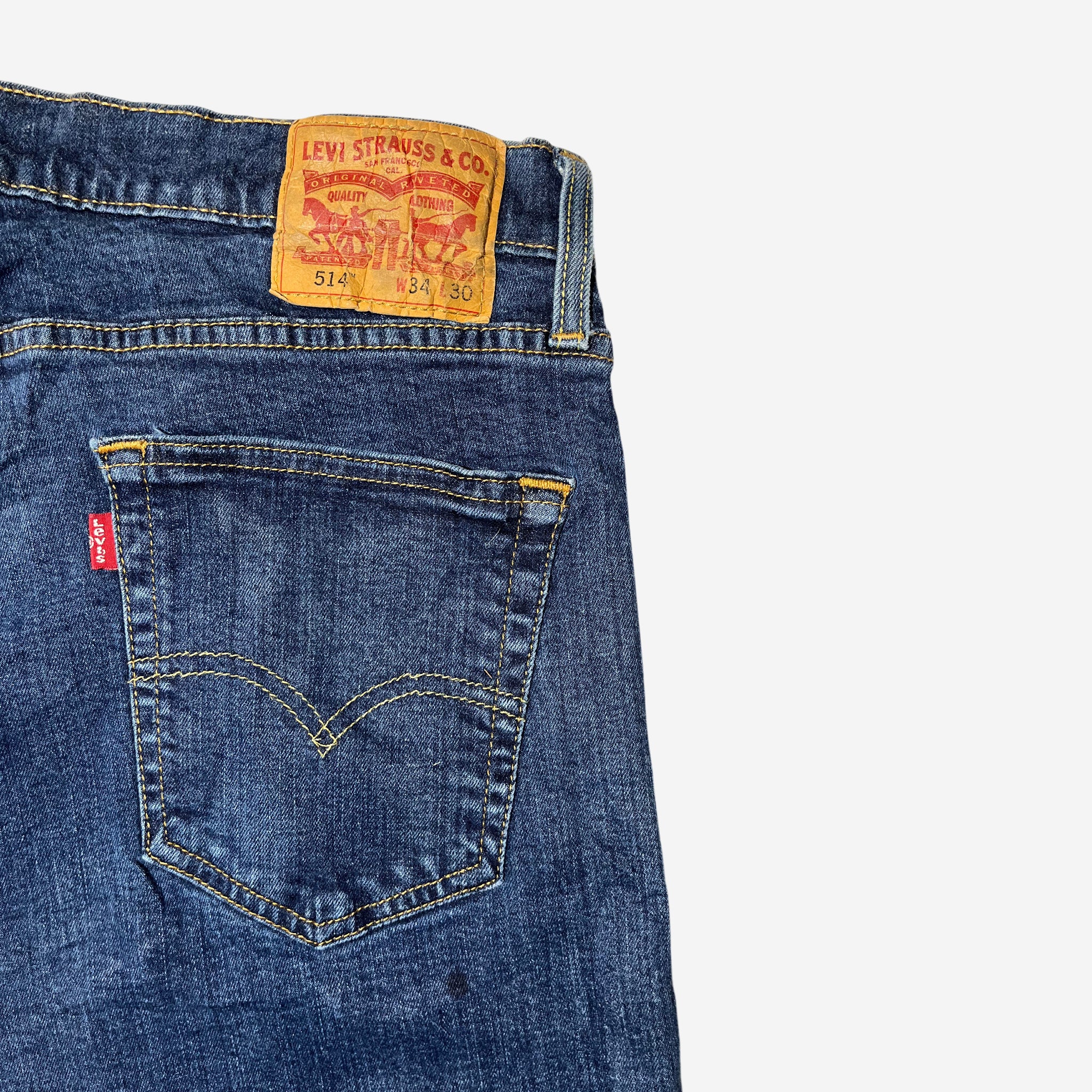 514' Straight Fit Jeans (W34 x L27) - Evinto