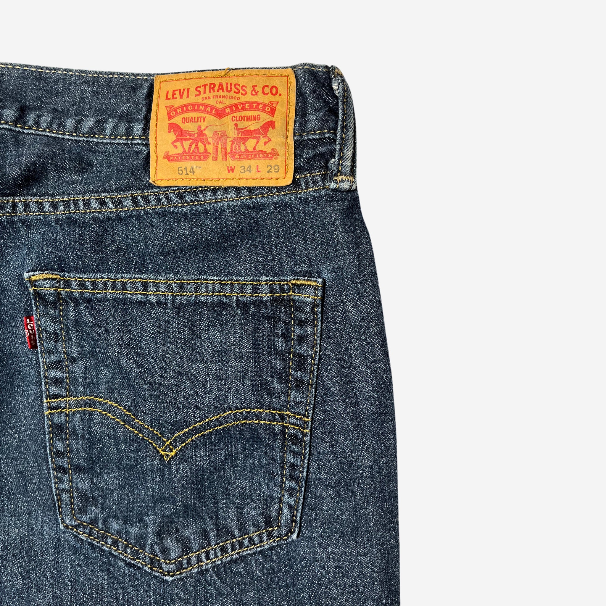 514' Straight Fit Jeans (W34 x L29)