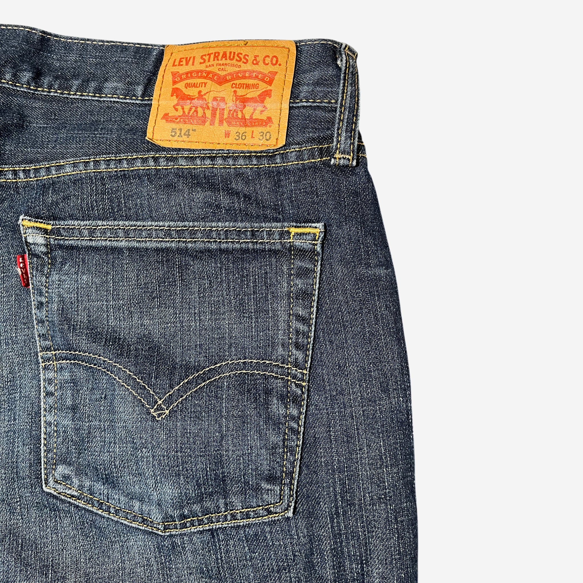 514' Straight Fit Jeans (W36 x L30)
