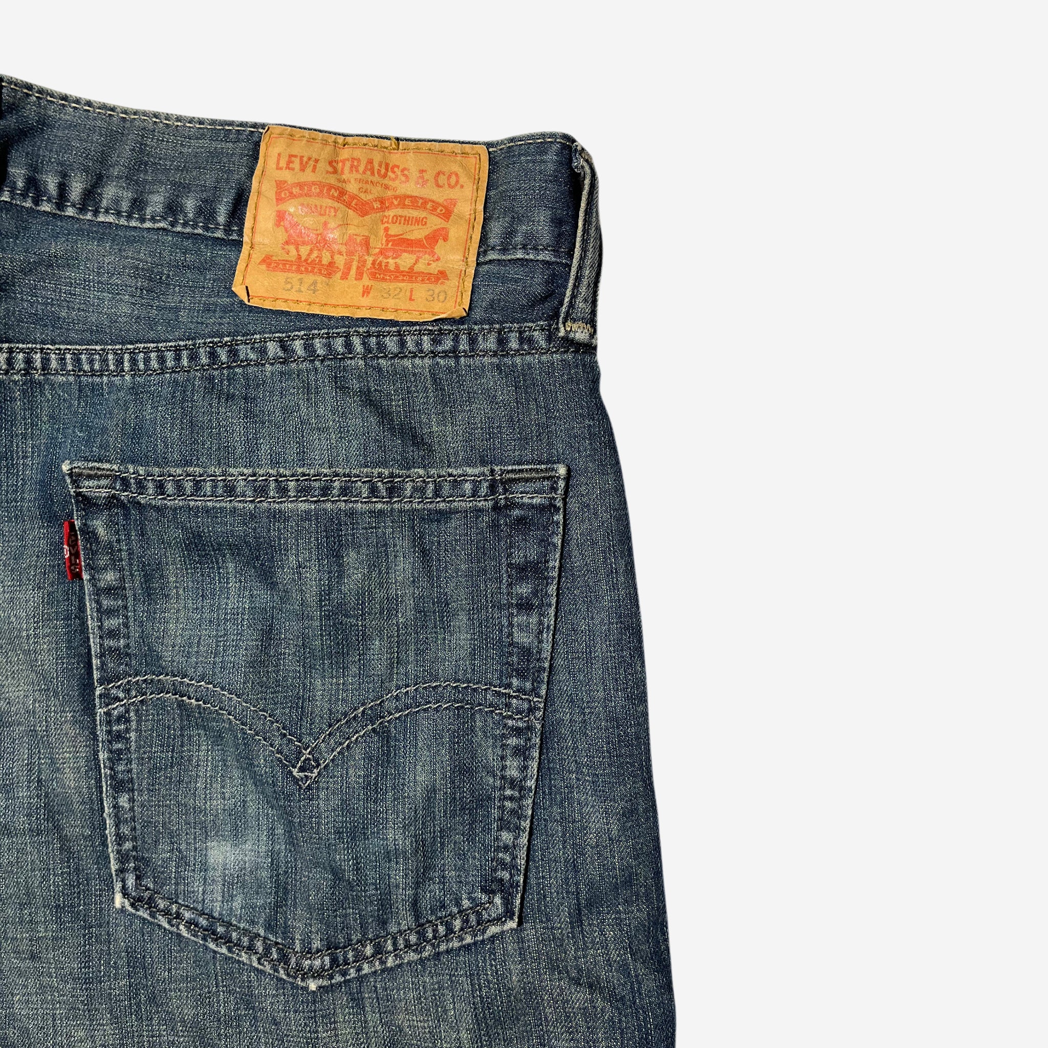 514' Straight Fit Jeans (W32 x L30)