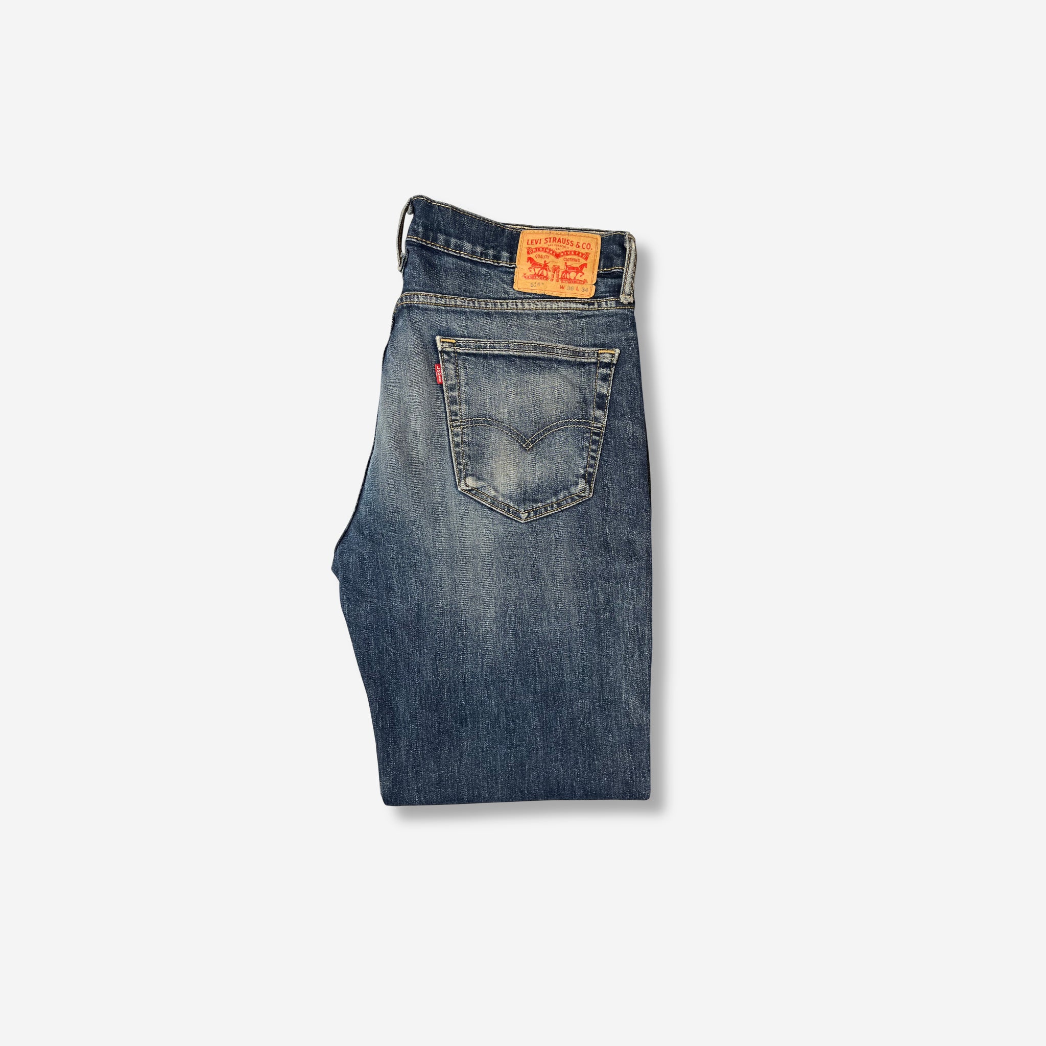 514' Straight Fit Jeans (W36 x L34)