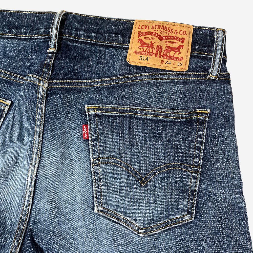 514' Straight Fit Jeans (W34 x L32)