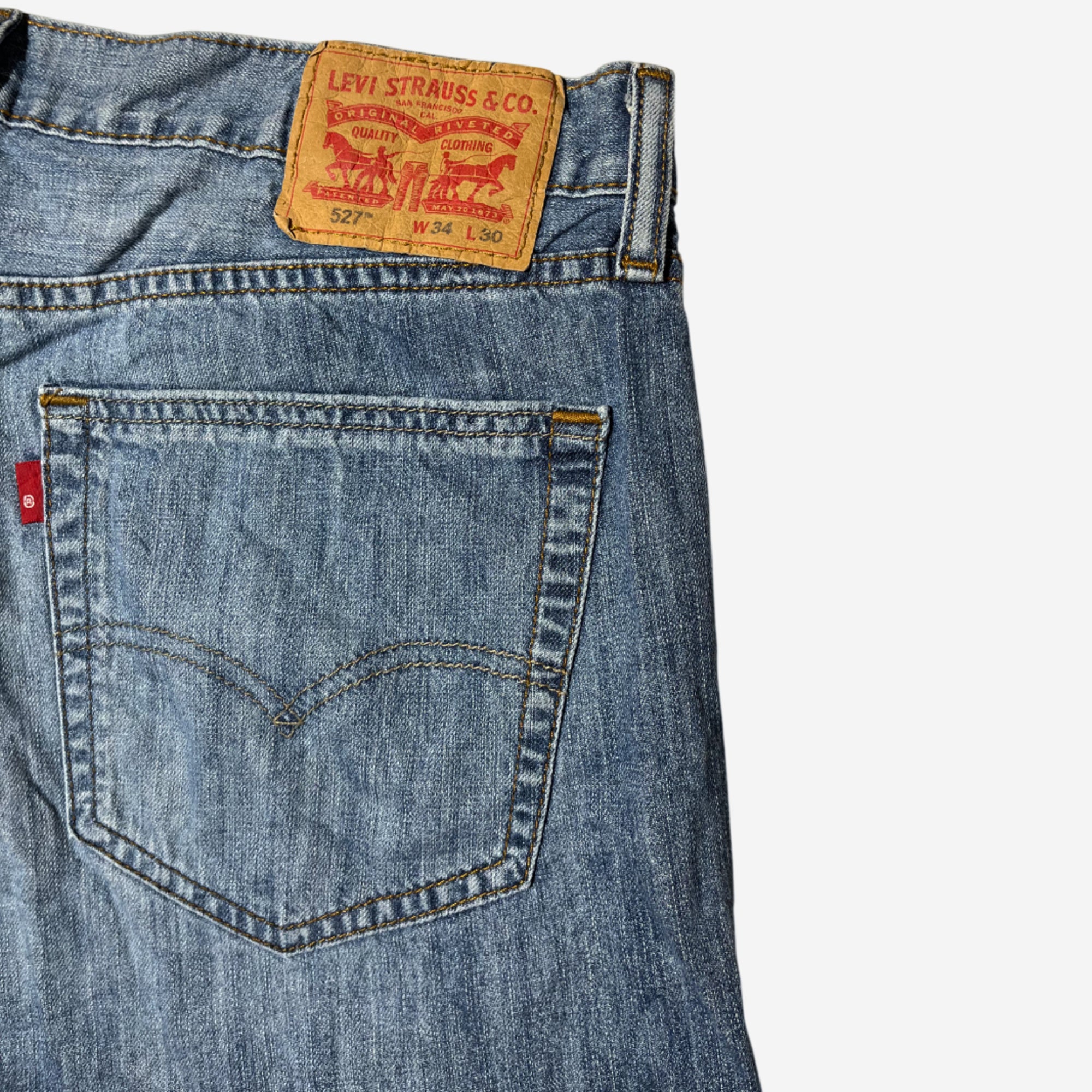 527' Slim Bootcut Jeans (W34 x L30) - Evinto