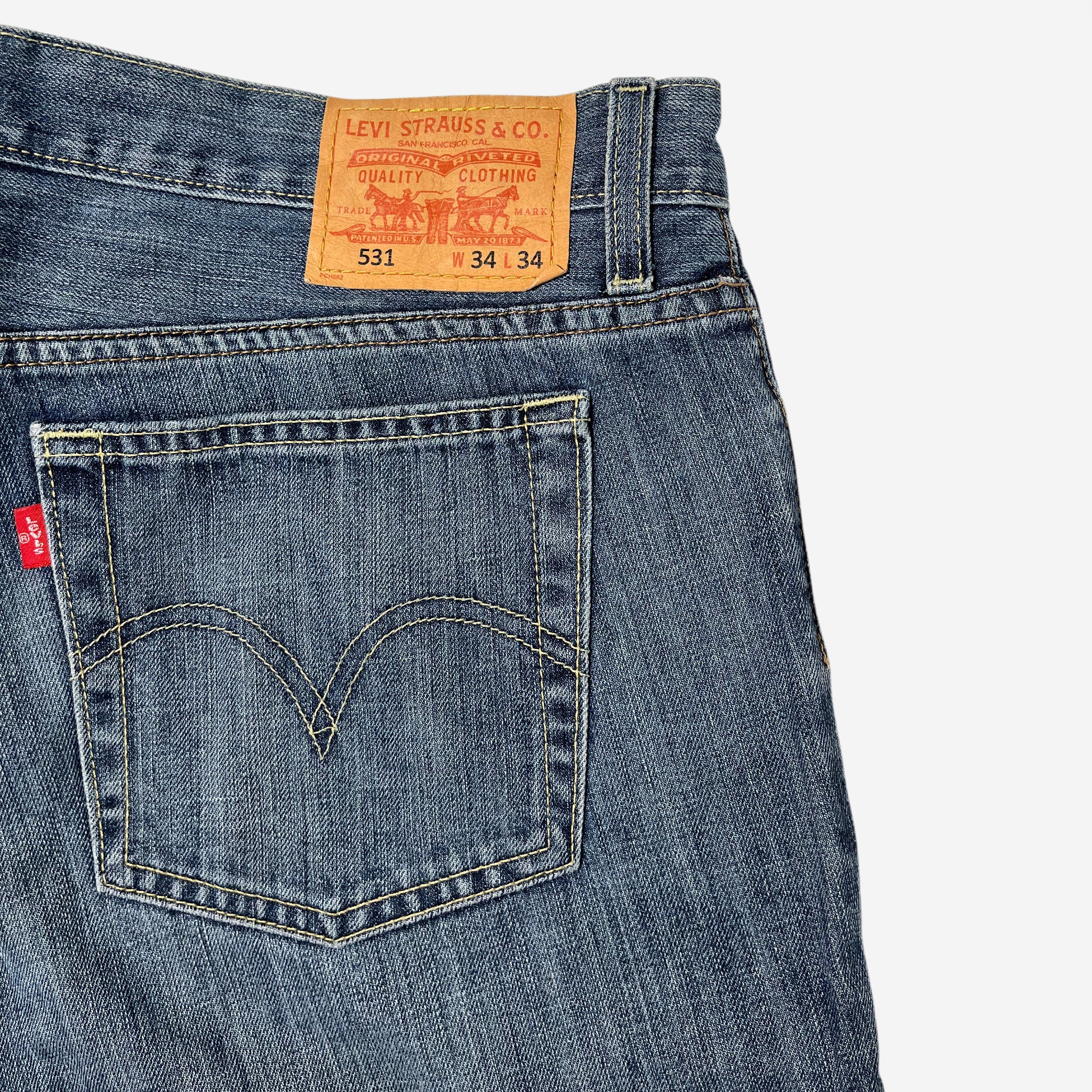 531' Athletic Slim Fit Jeans (W34 x L34) - Evinto