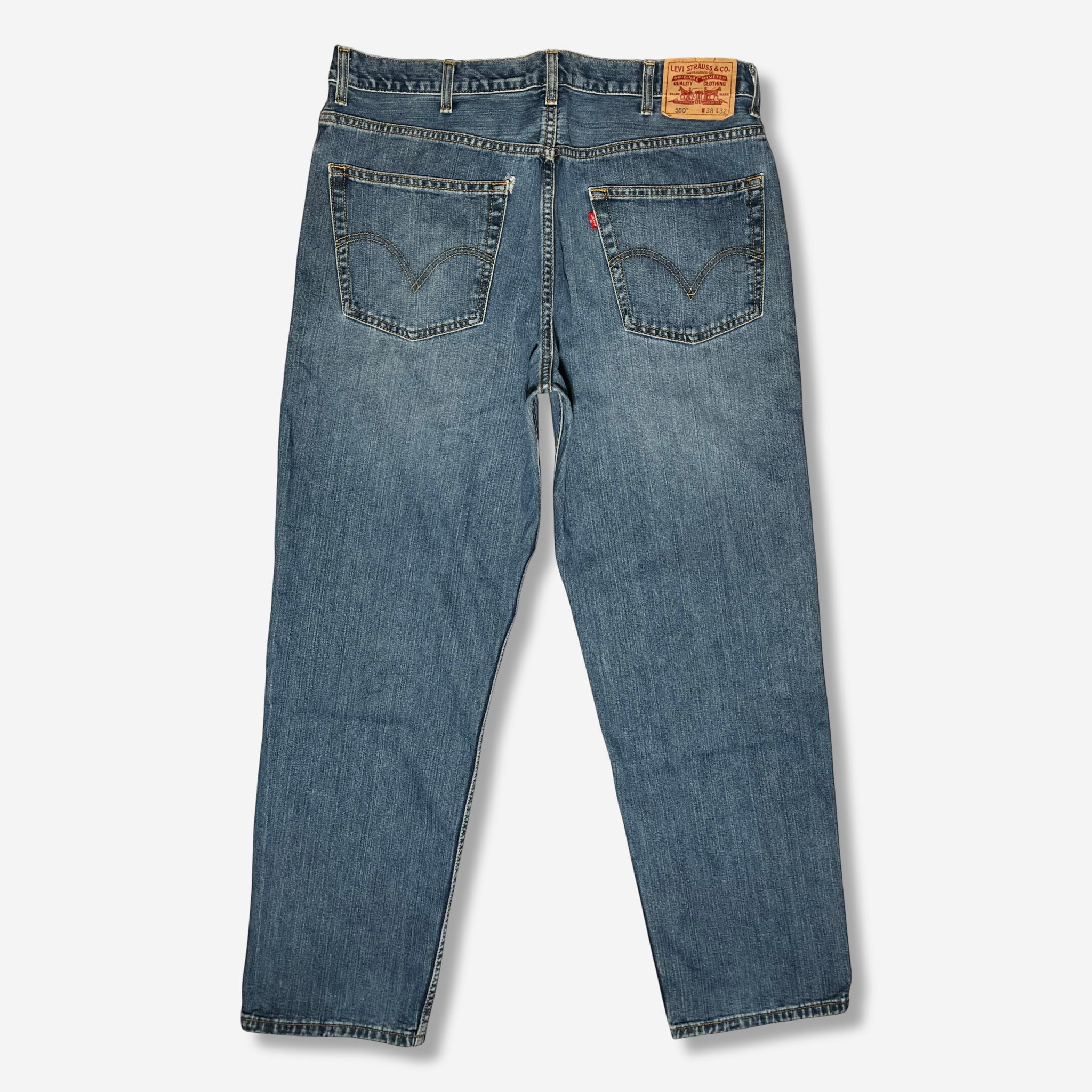 550' Relaxed Fit Jeans (W38 x L32) - Evinto