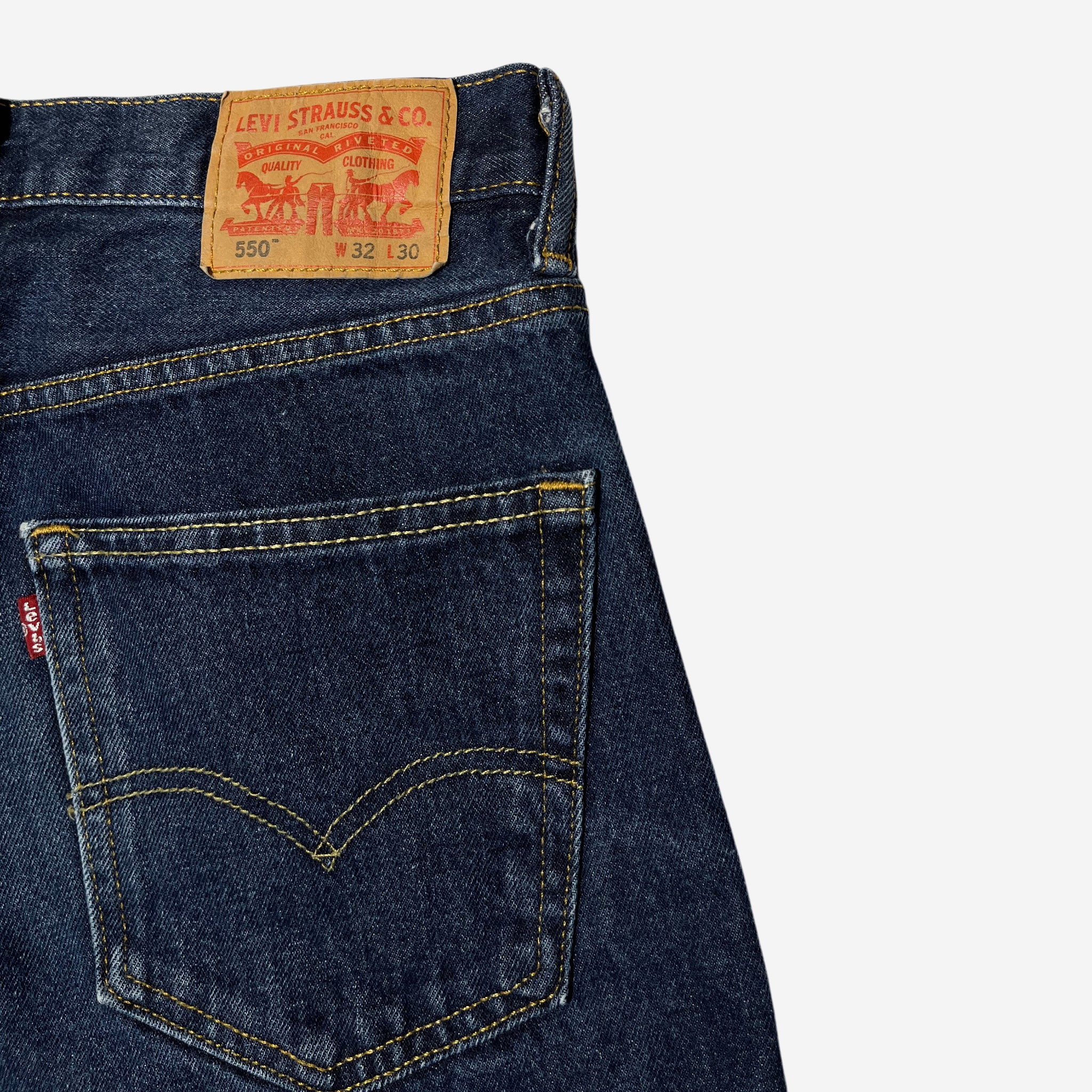 550' Relaxed Fit Jeans (W32 x L30)