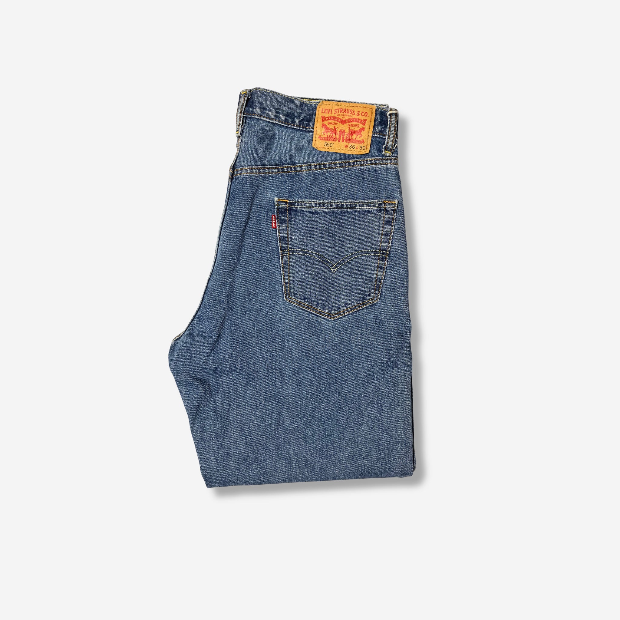 550' Relaxed Fit Jeans (W36 x L30)