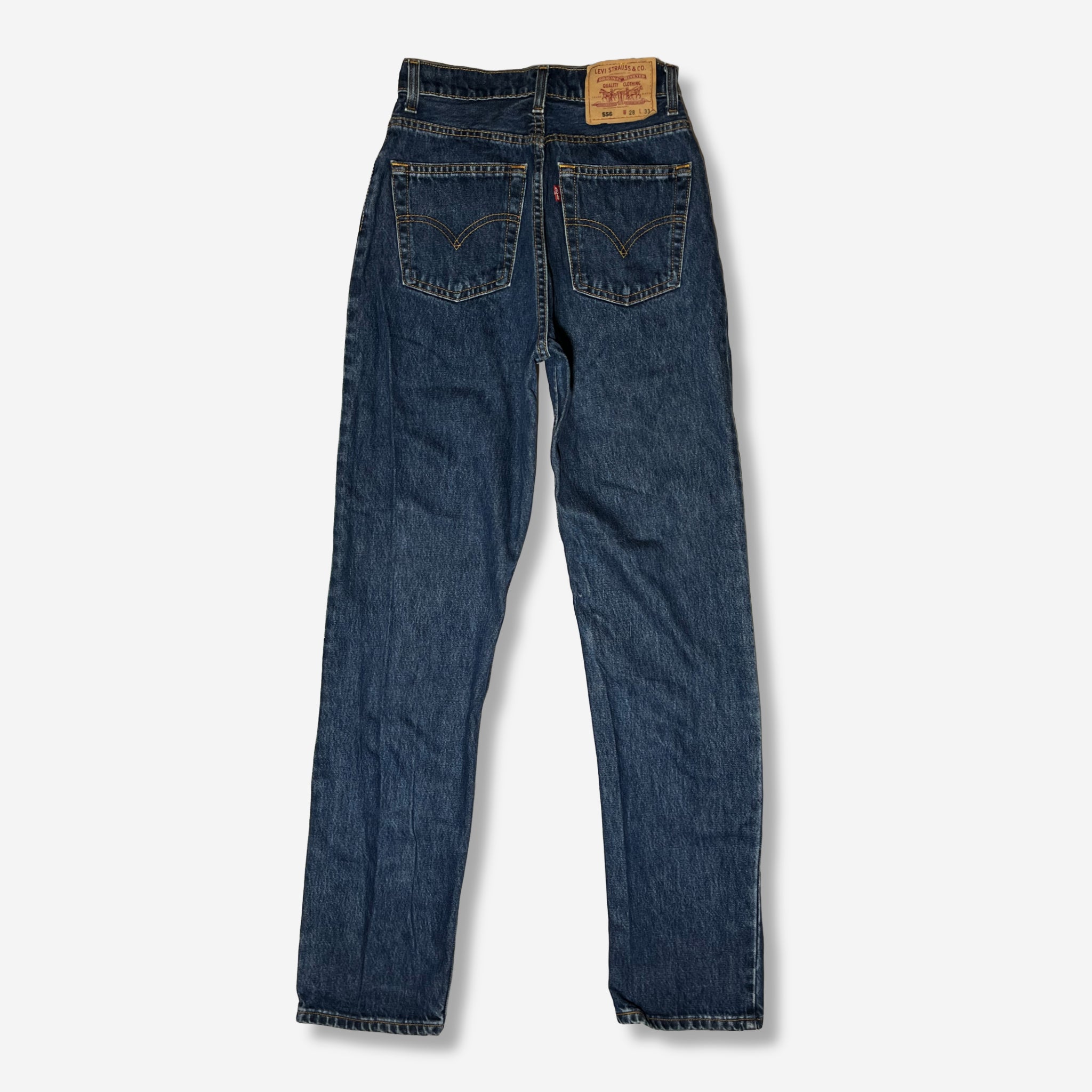 556' Straight Leg Jeans (W28 x L33) - Evinto