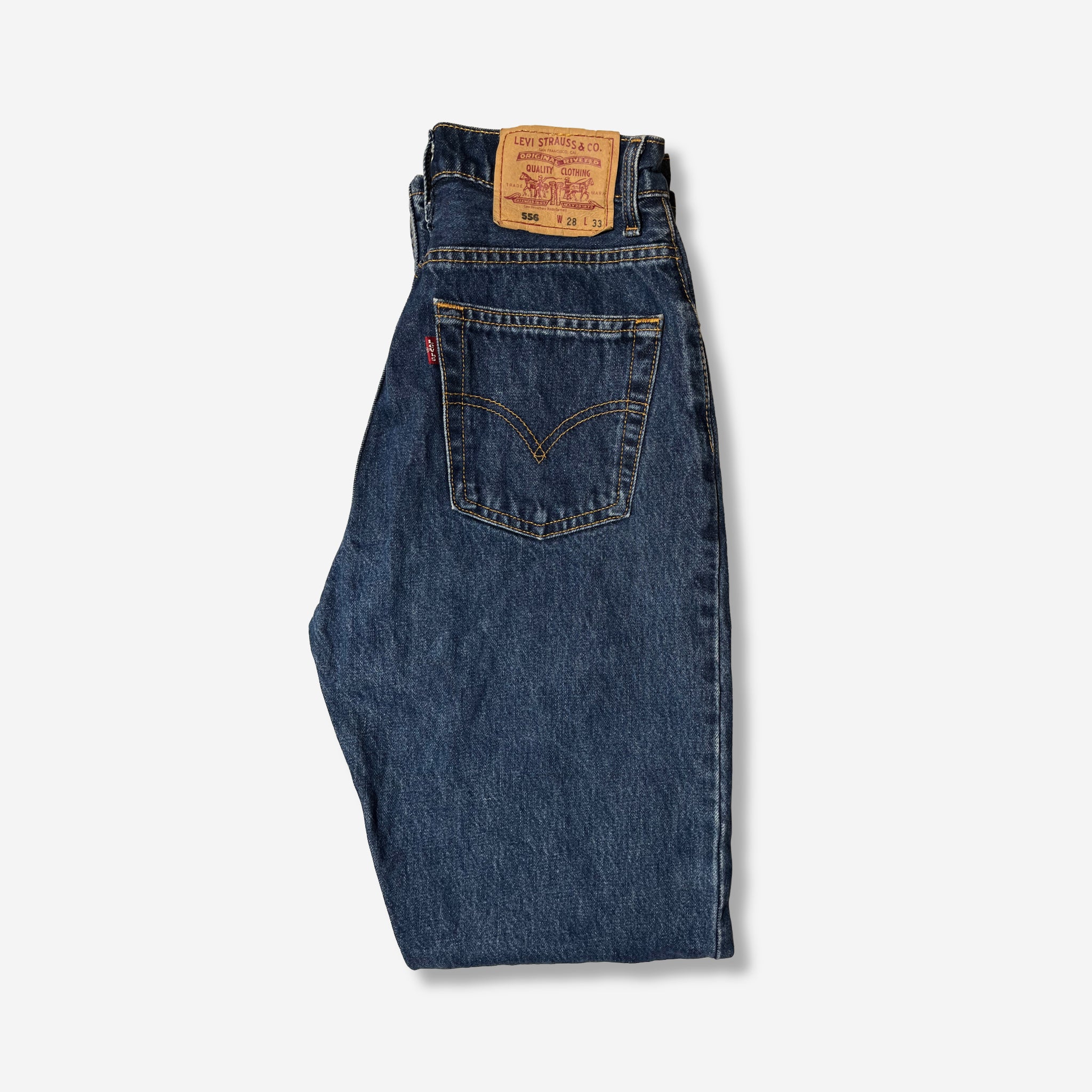 556' Straight Leg Jeans (W28 x L33) - Evinto