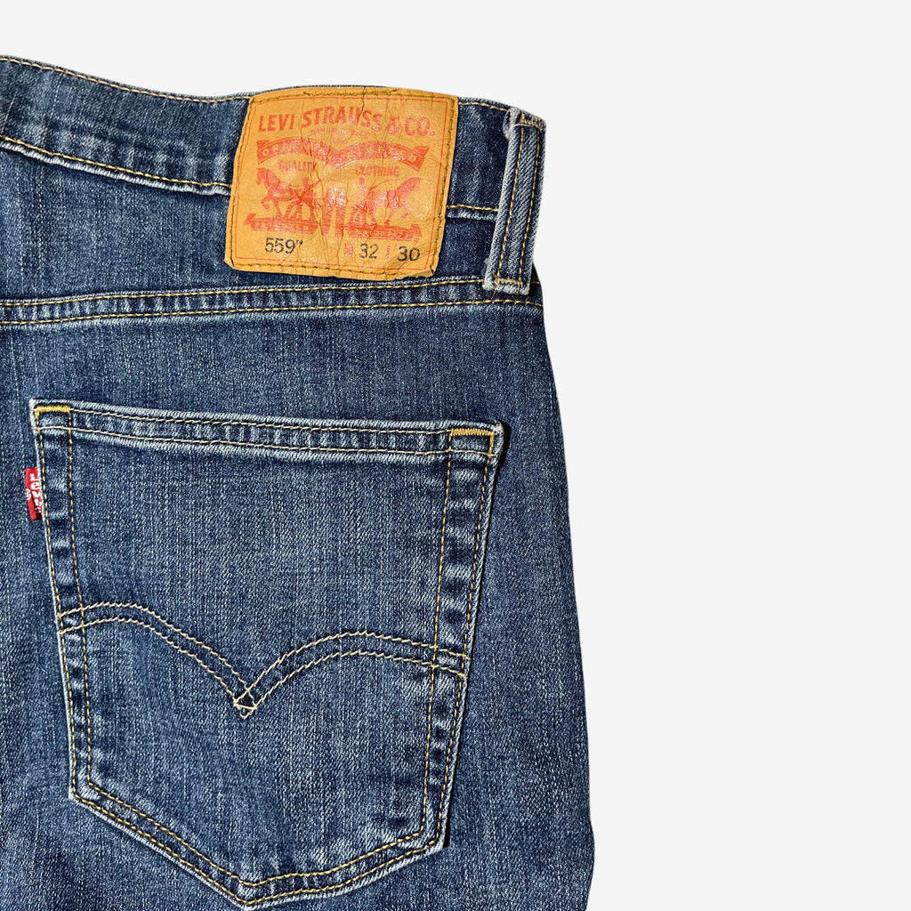 559' Relaxed Straight Fit Jeans (W32 x L30) - Evinto