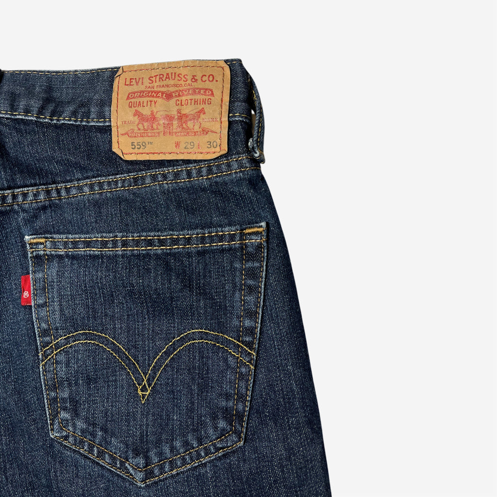 559' Relaxed Straight Fit Jeans (W29 x L30) - Evinto