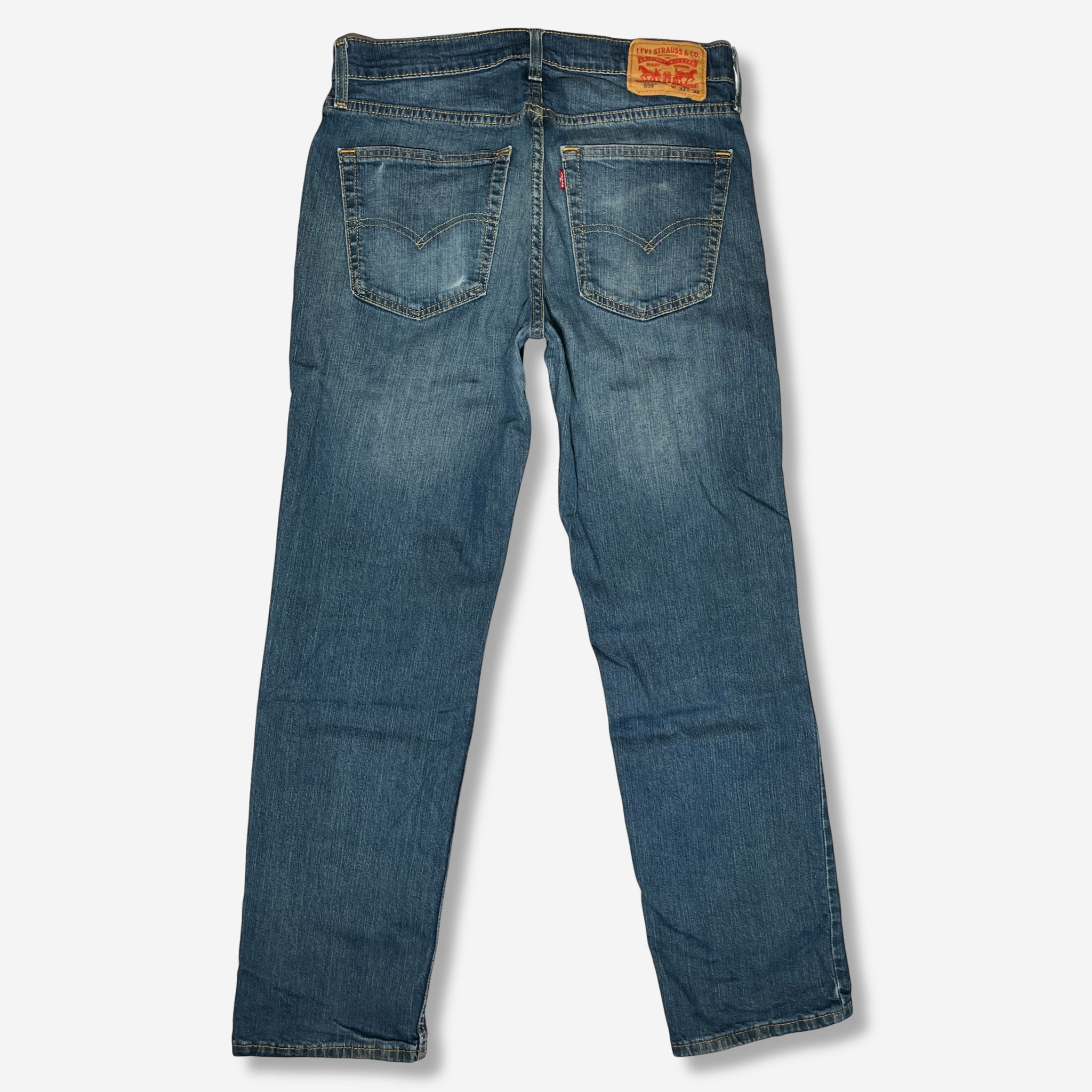 559' Relaxed Straight Fit Jeans (W33 x L32)