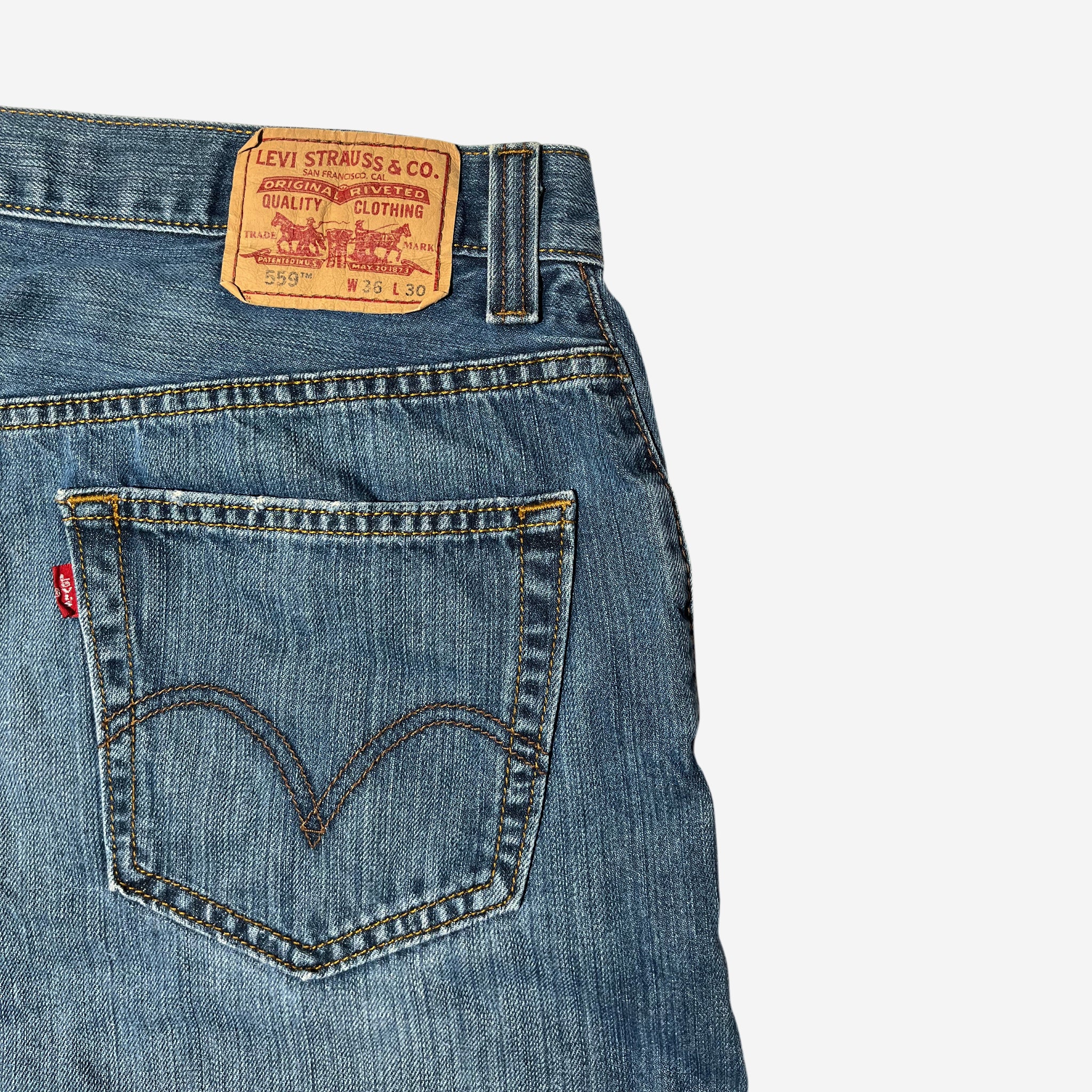559' Relaxed Straight Fit Jeans (W36 x L30)