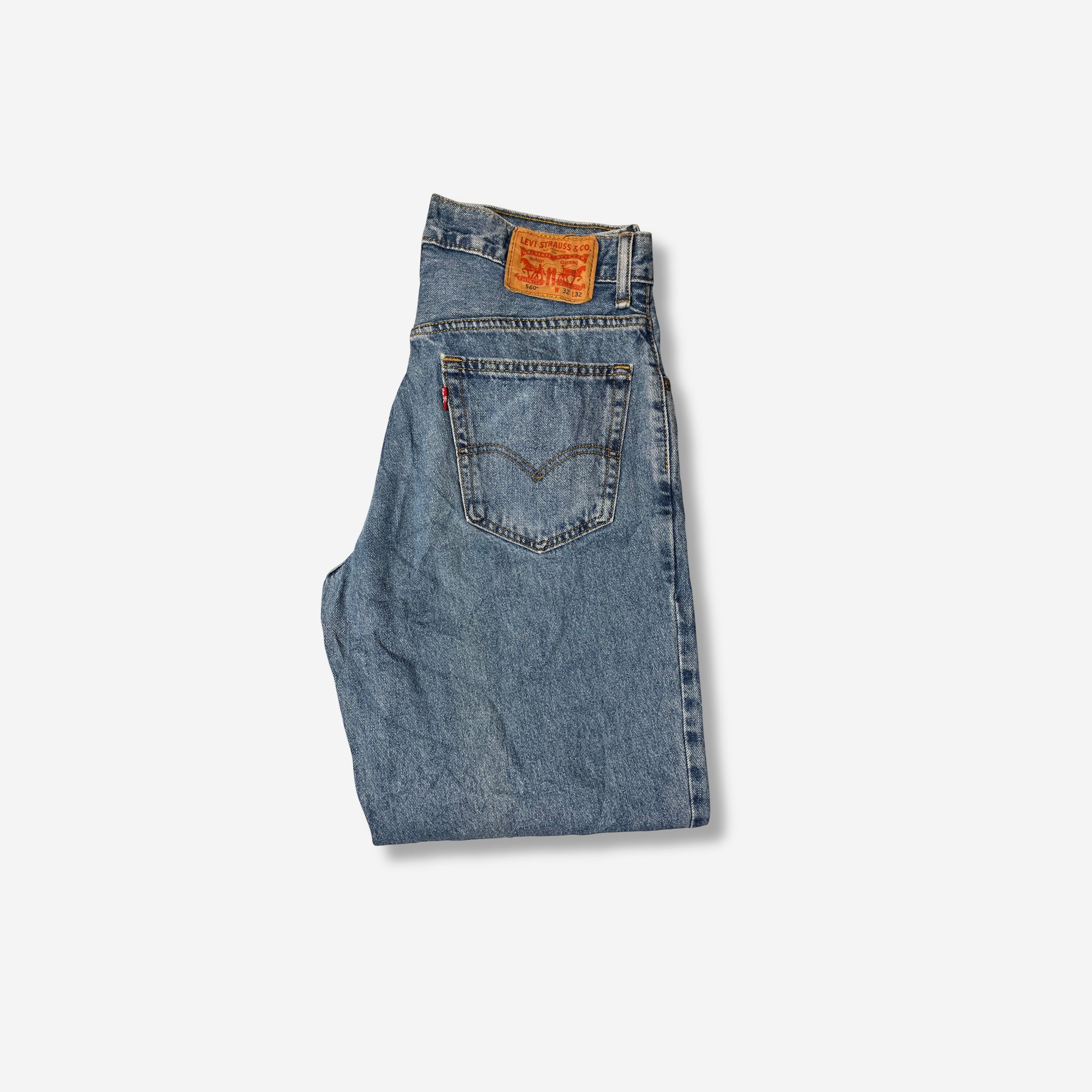 560' Loose Fit Jeans (W32 x L32) - Evinto