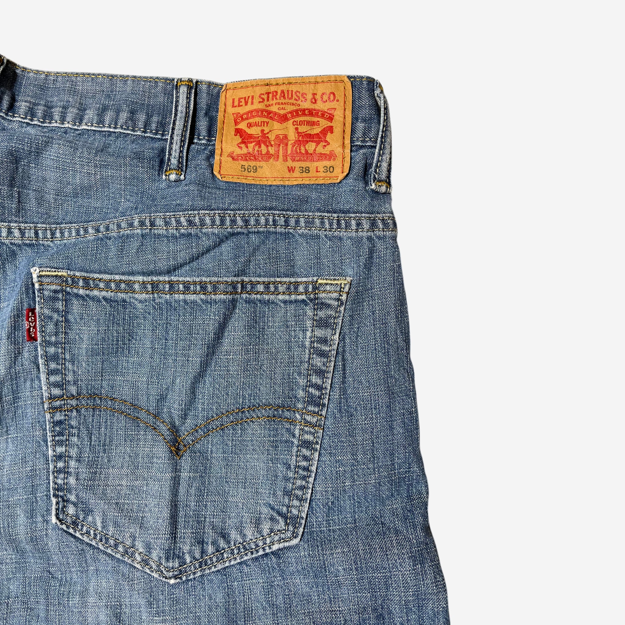 569' Loose Straight Jeans (W38 x L30)