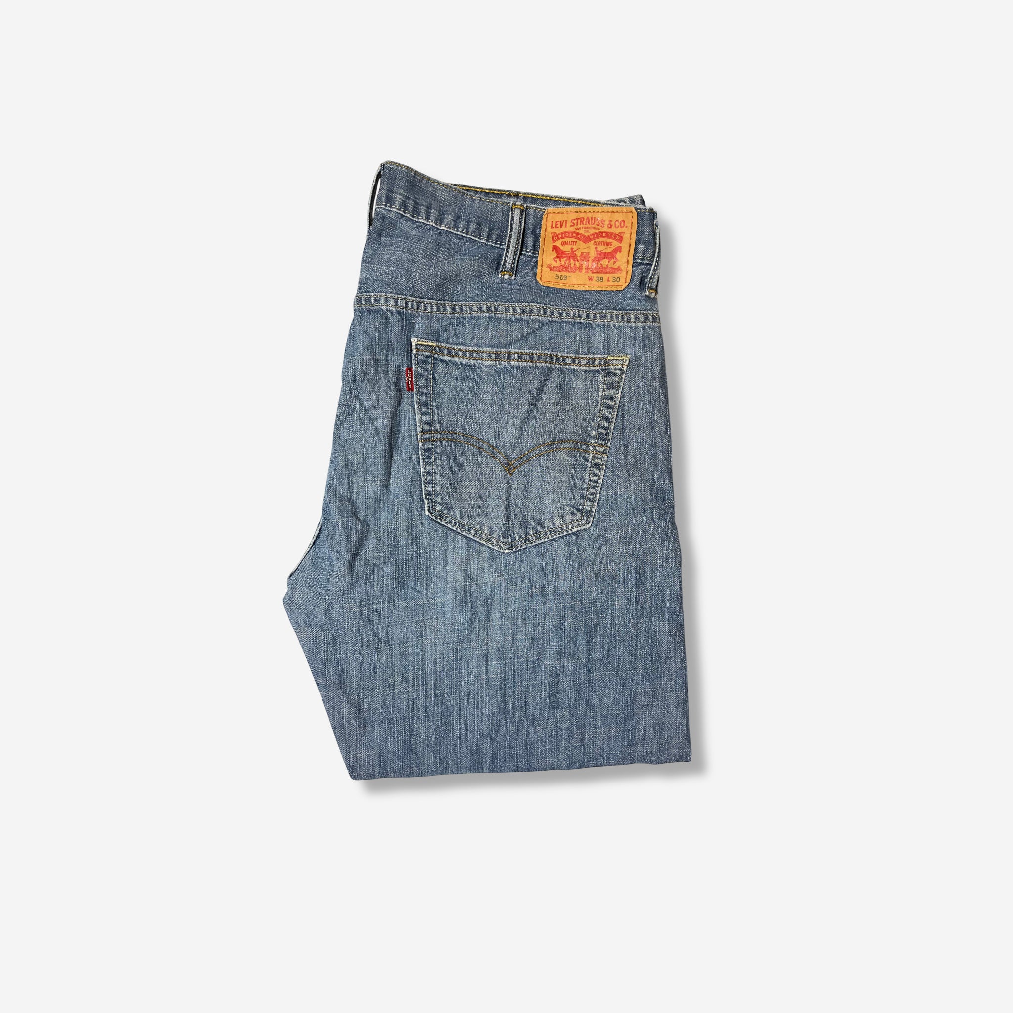 569' Loose Straight Jeans (W38 x L30)
