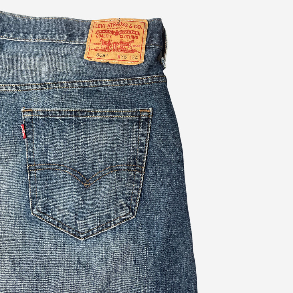 569' Loose Straight Fit Jeans (W36 x L34)
