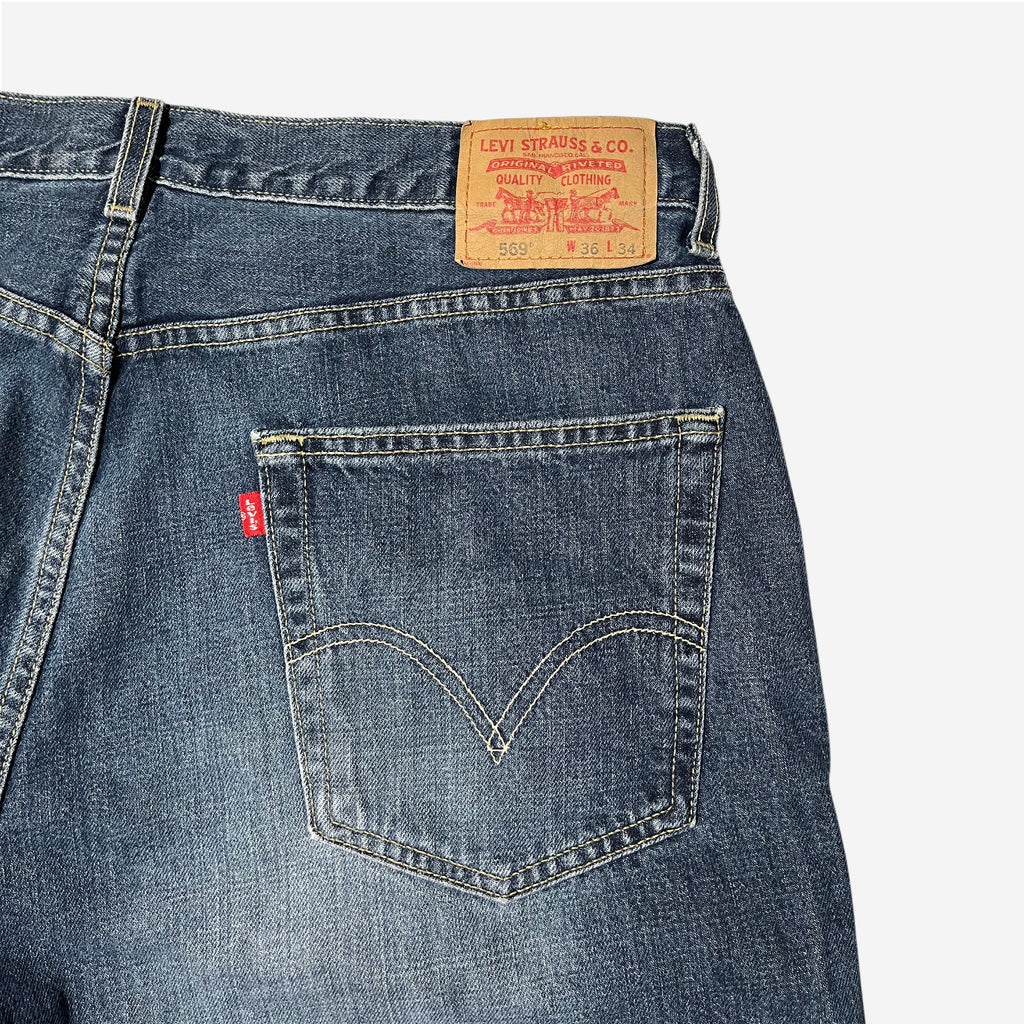 569' Loose Straight Fit Jeans (W36 x L34)