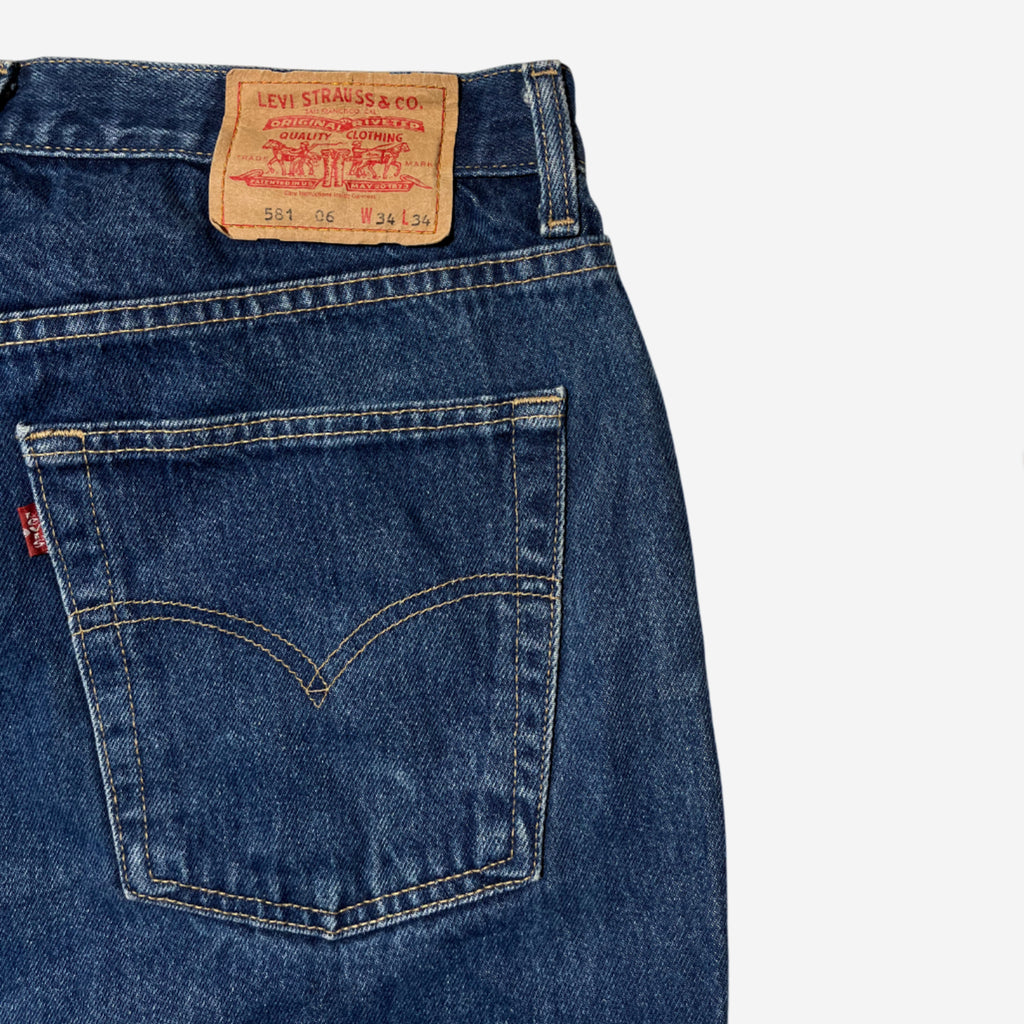 581' Relaxed Straight Fit Jeans (W34 x L34) - Evinto