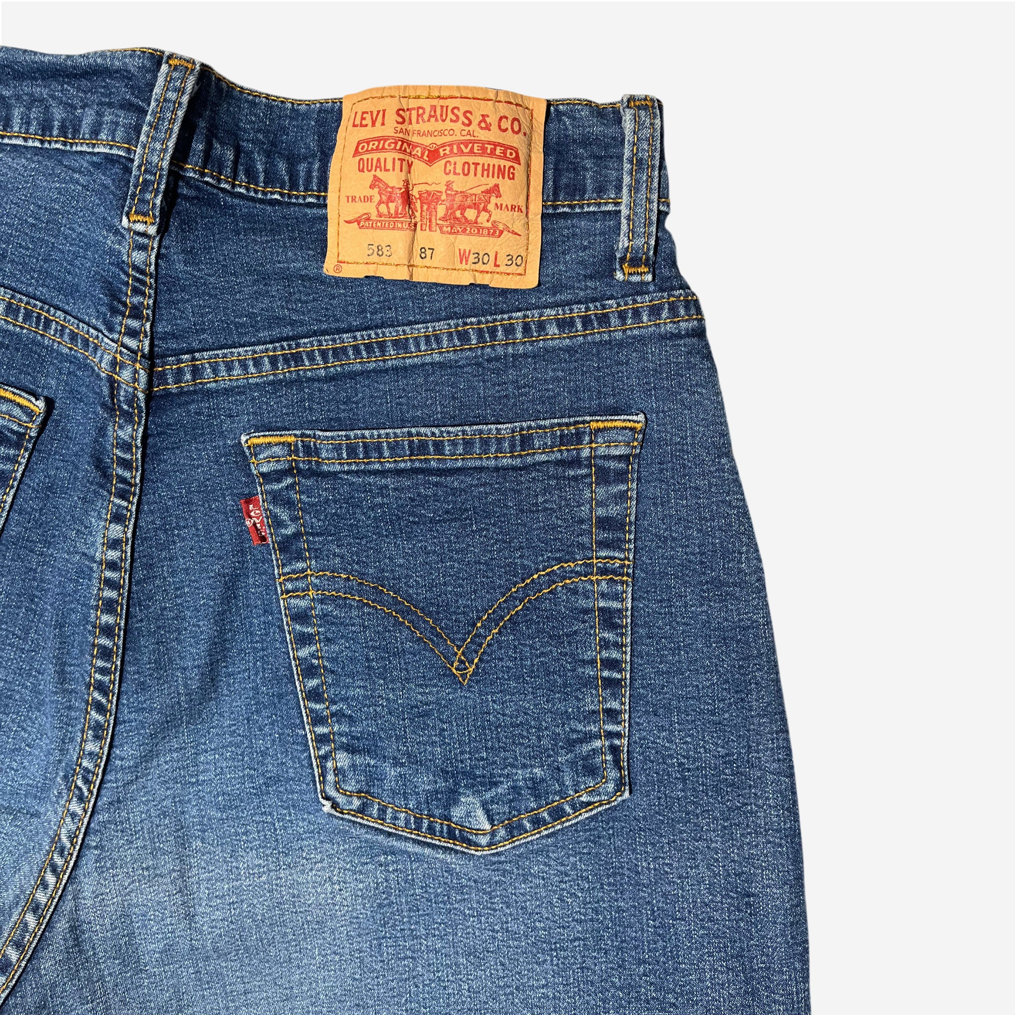583' Regular Straight Jeans (W28 x L30)