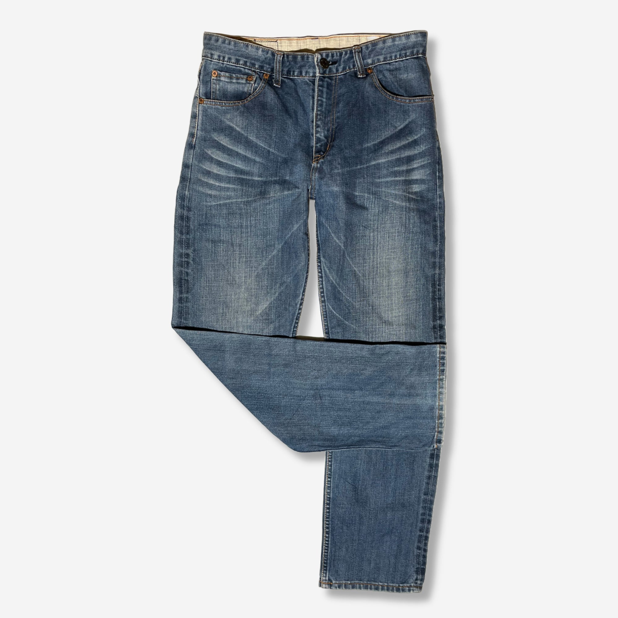 612' Straight Fit Vintage Jeans (W32 x L32) - Evinto
