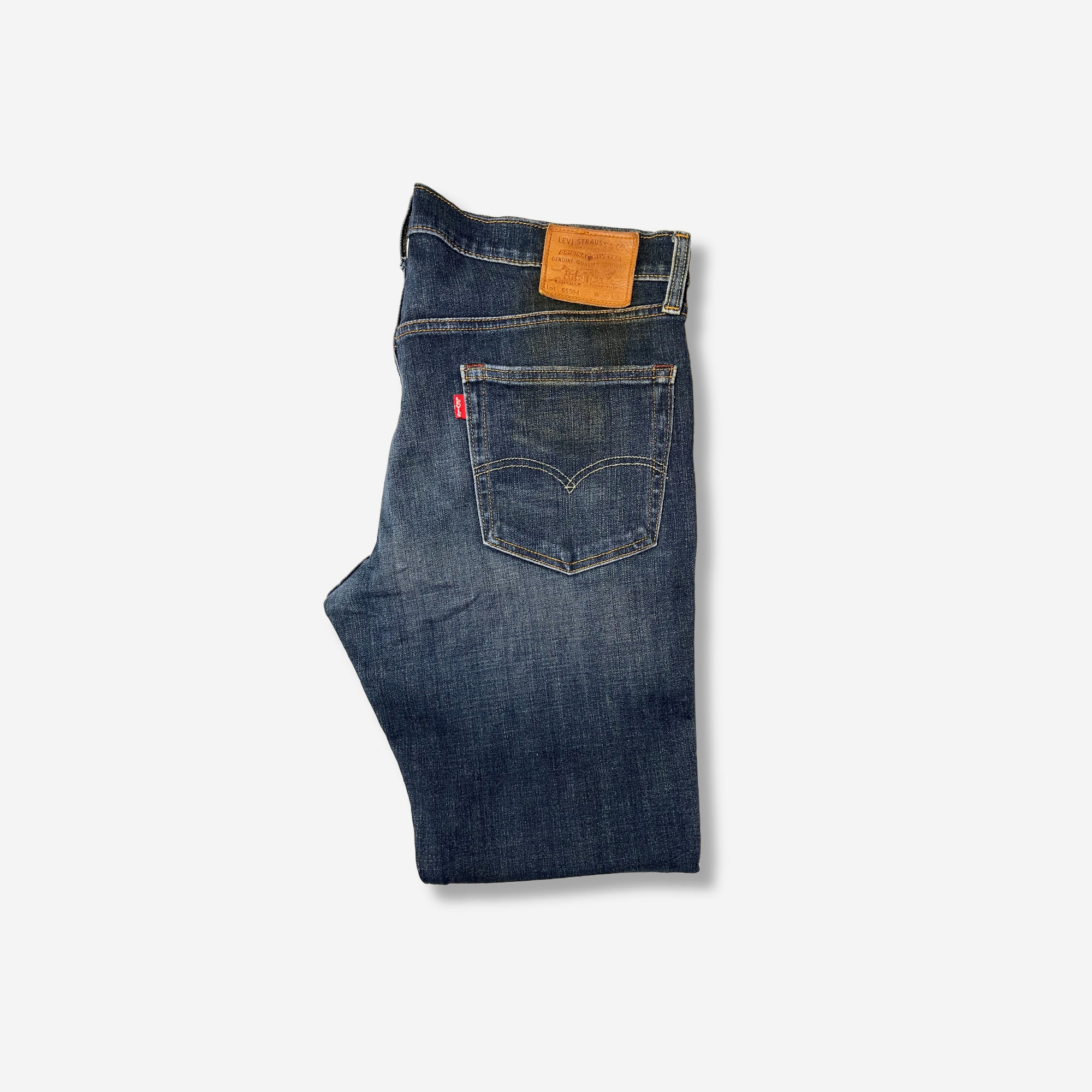 65504' Skinny Fit Jeans (W36 x L32) - Evinto
