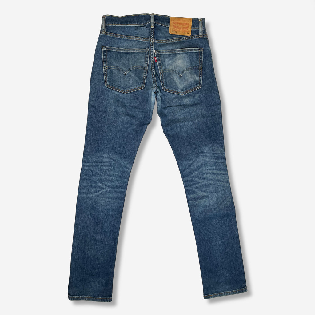 65504' Skinny Fit Jeans (W30 x L34) - Evinto