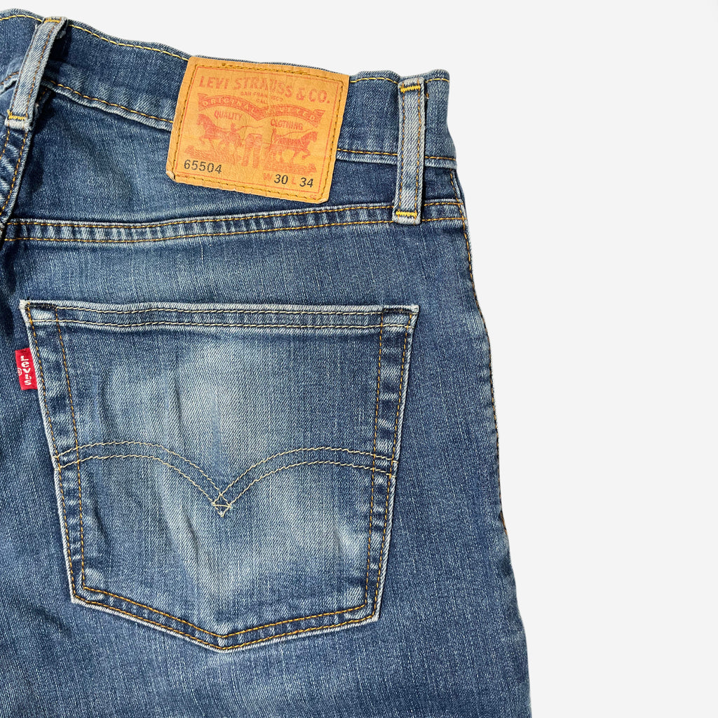 65504' Skinny Fit Jeans (W30 x L34) - Evinto