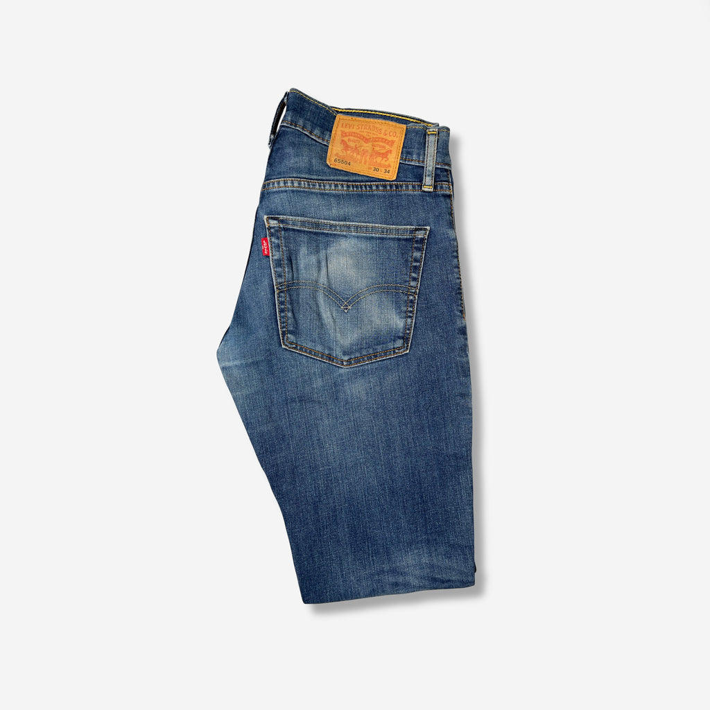 65504' Skinny Fit Jeans (W30 x L34) - Evinto