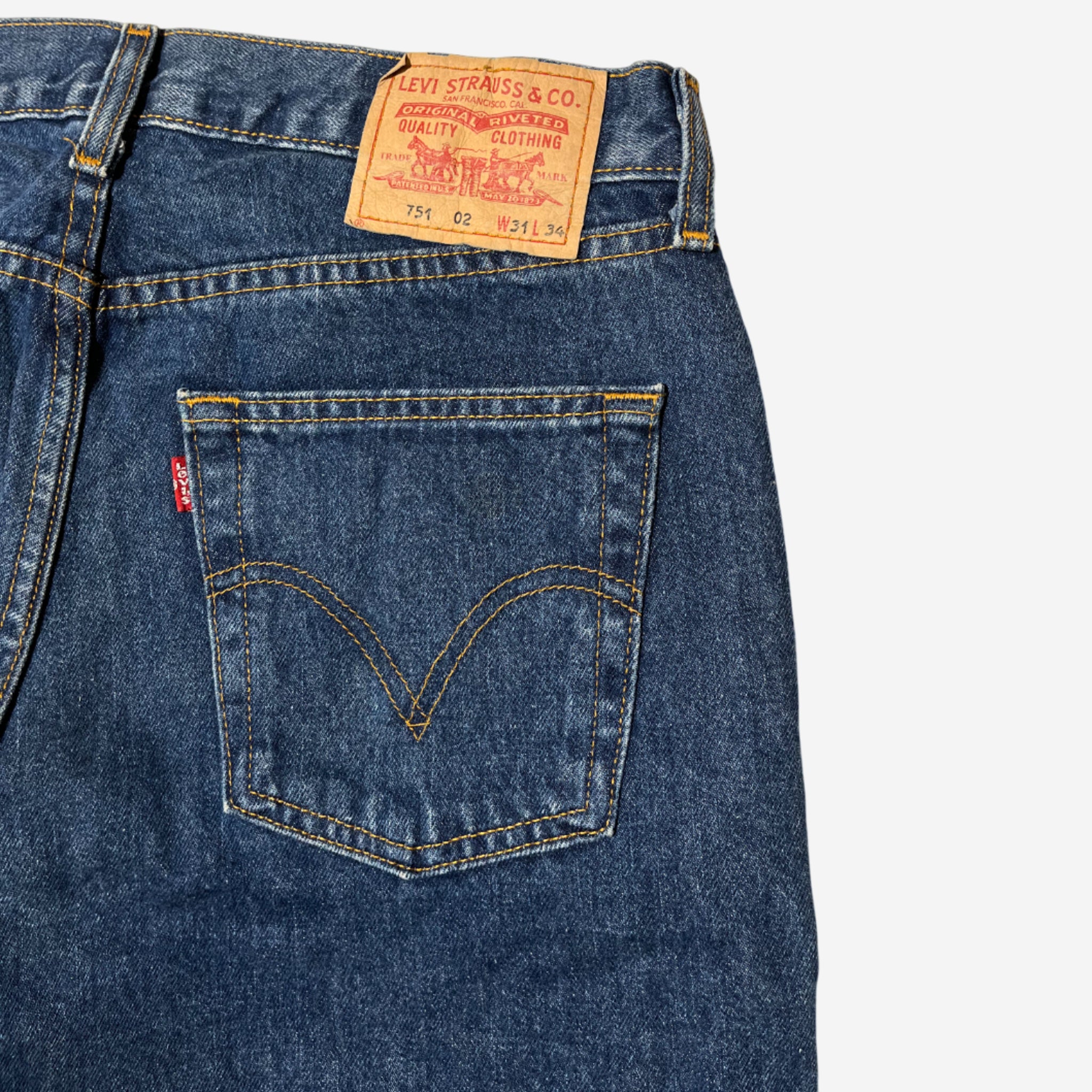 751' Straight Regular Jeans (W31 x L34)