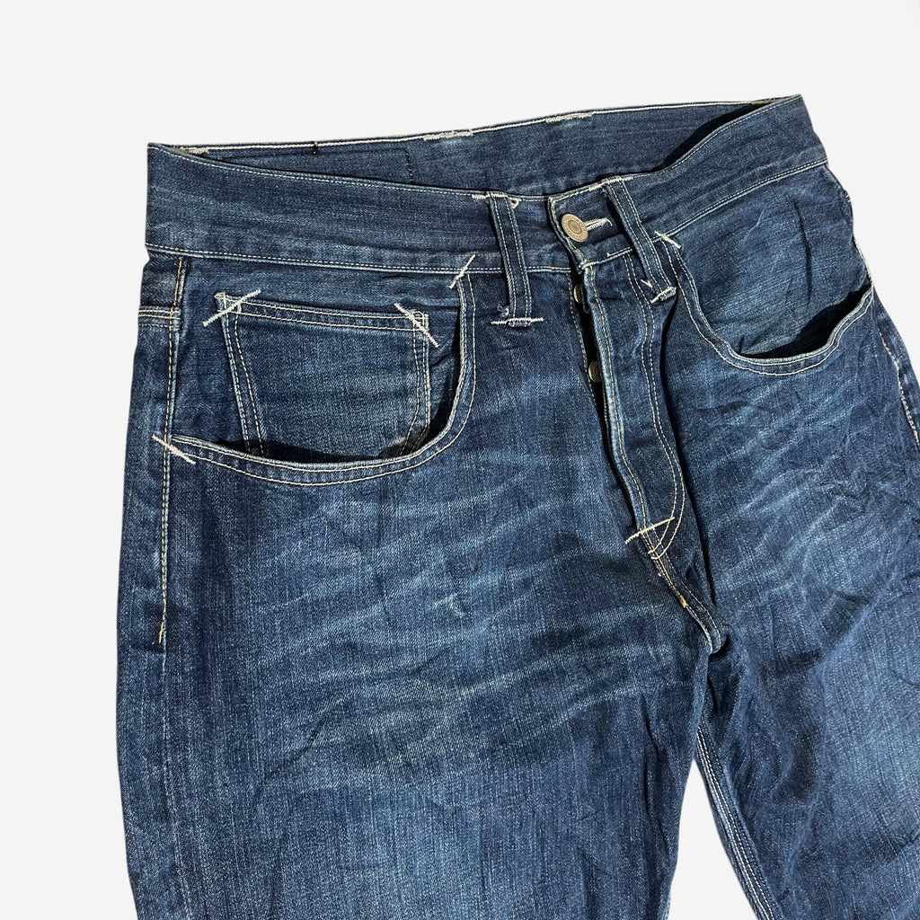 Straight Slim Jeans (W32 x L34) - Evinto