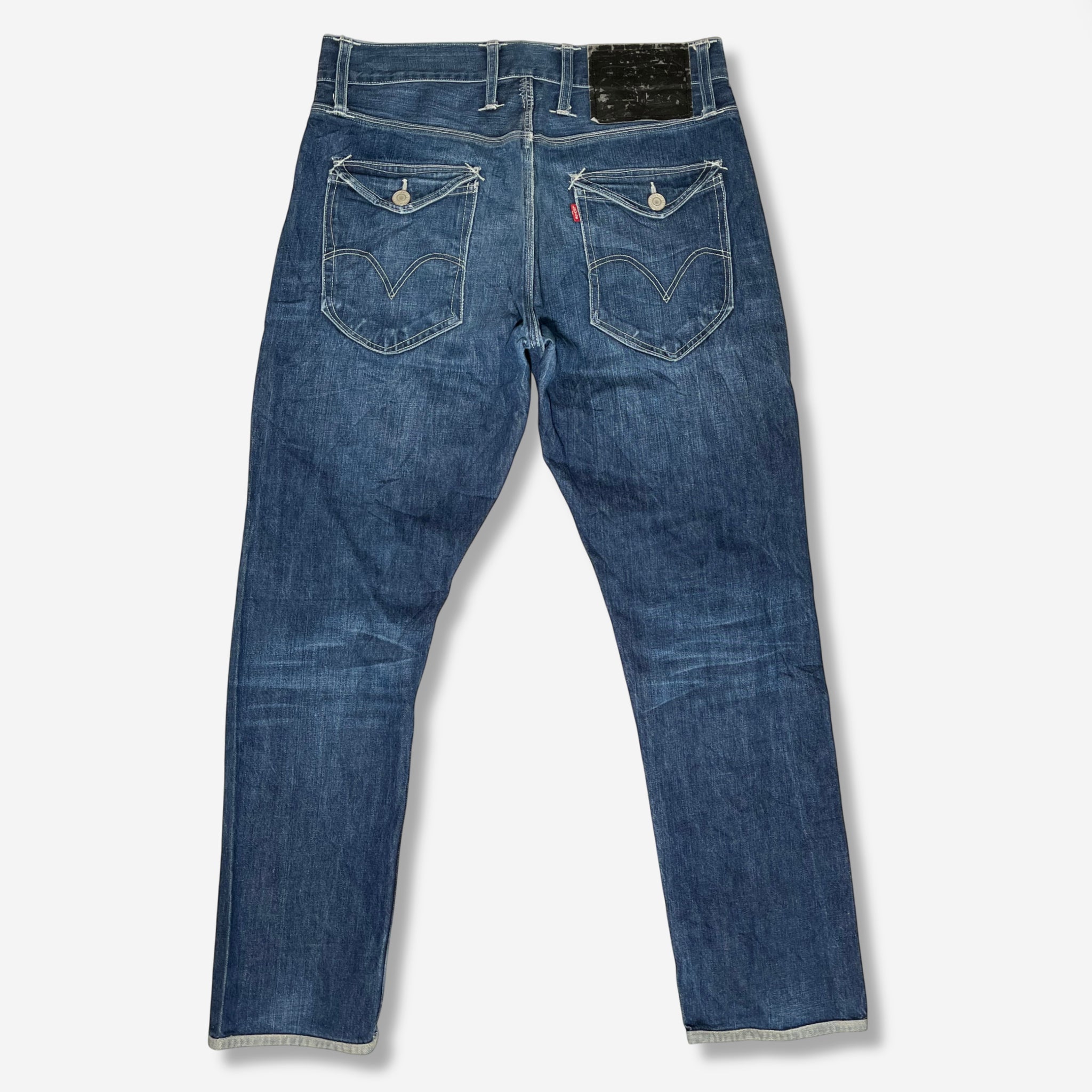 Straight Slim Jeans (W32 x L34) - Evinto