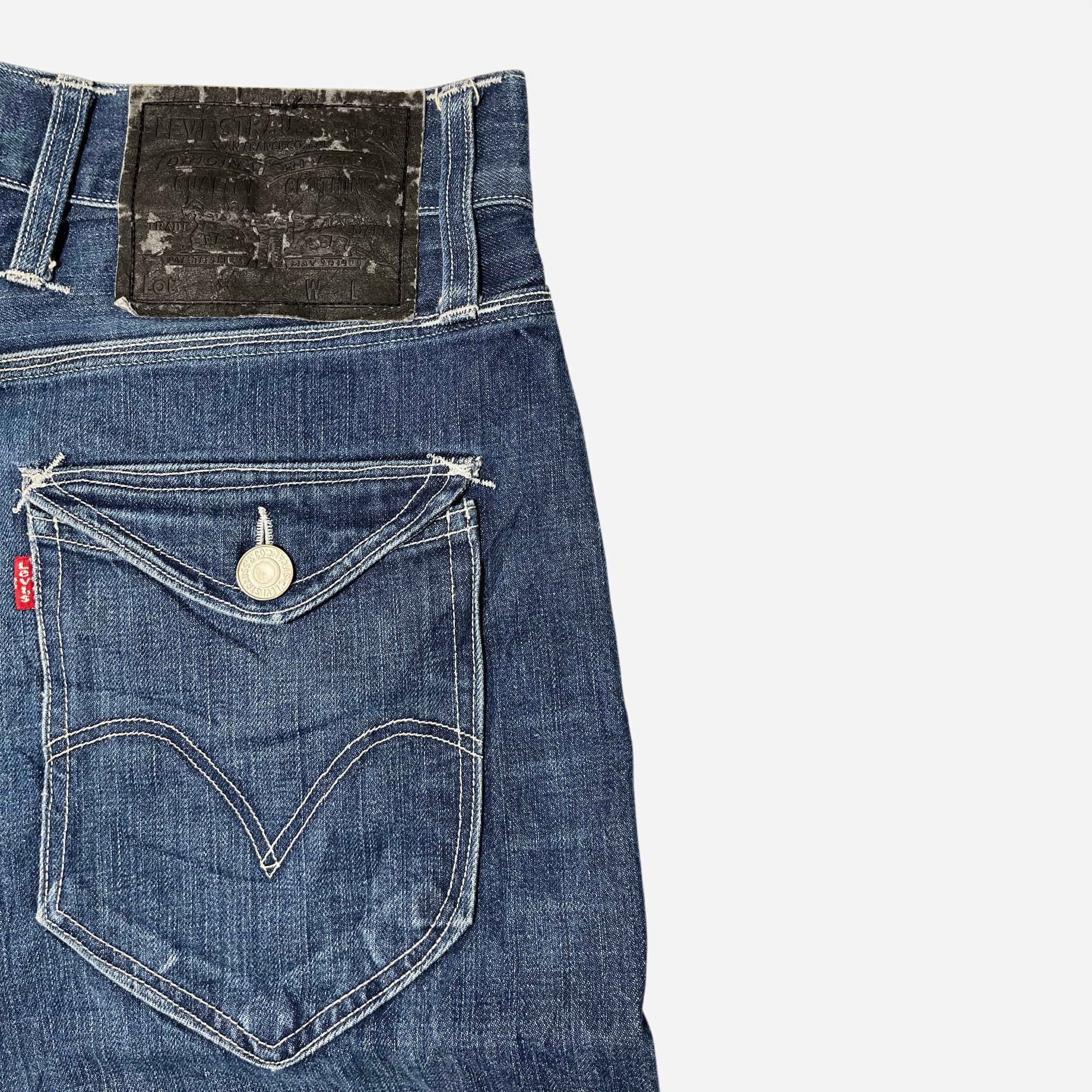 Straight Slim Jeans (W32 x L34) - Evinto