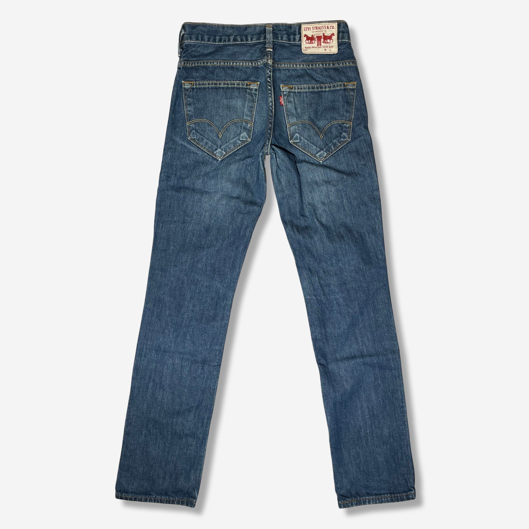 Slim Straight Fit Jeans (W30 x L34) - Evinto
