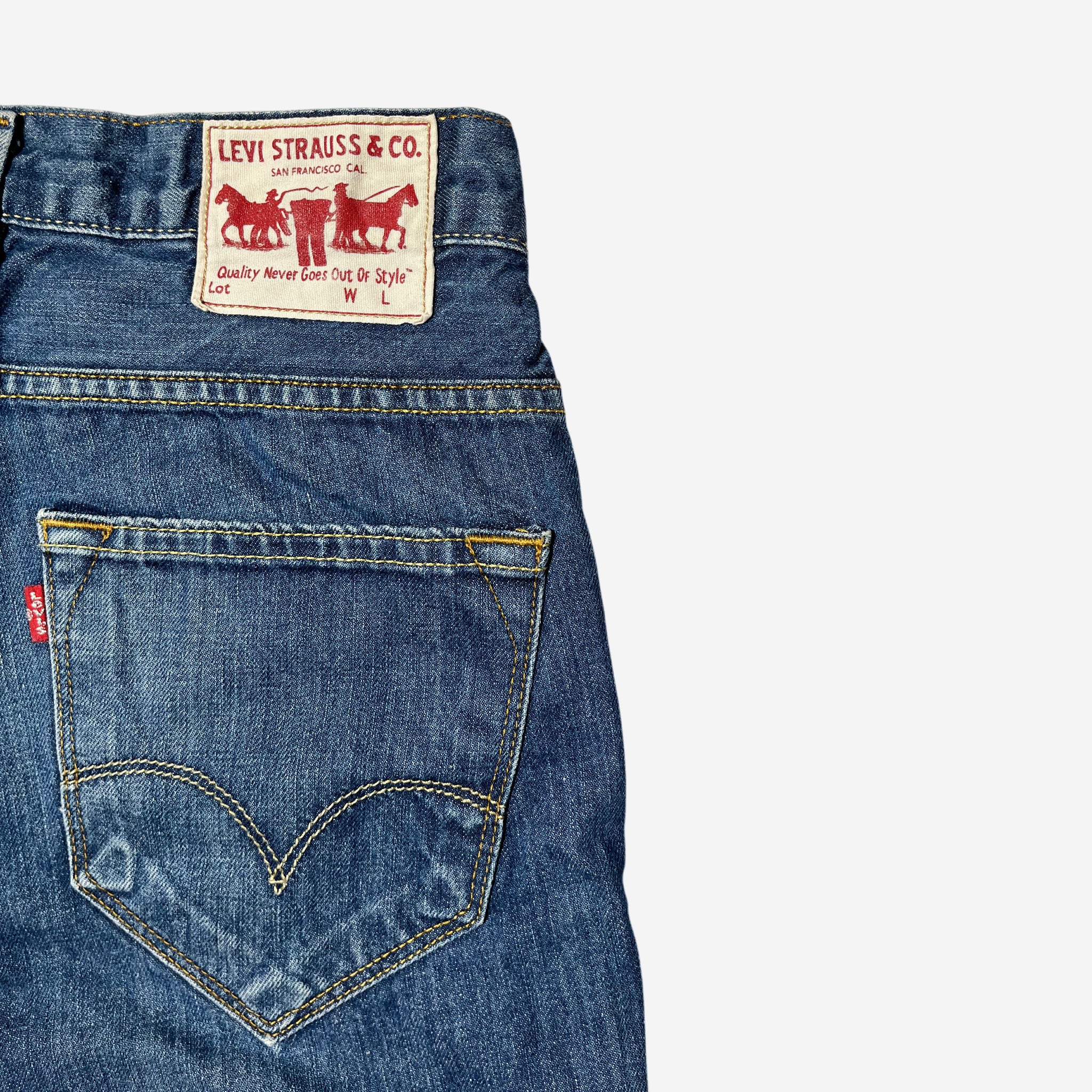 Slim Straight Fit Jeans (W30 x L34) - Evinto