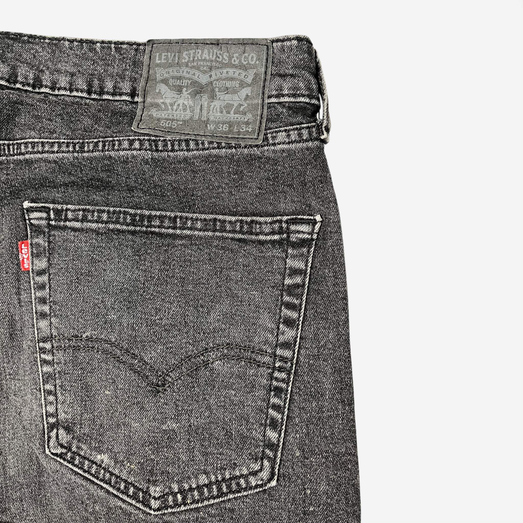 505' Straight Fit Jeans (W36 x L34) - Evinto
