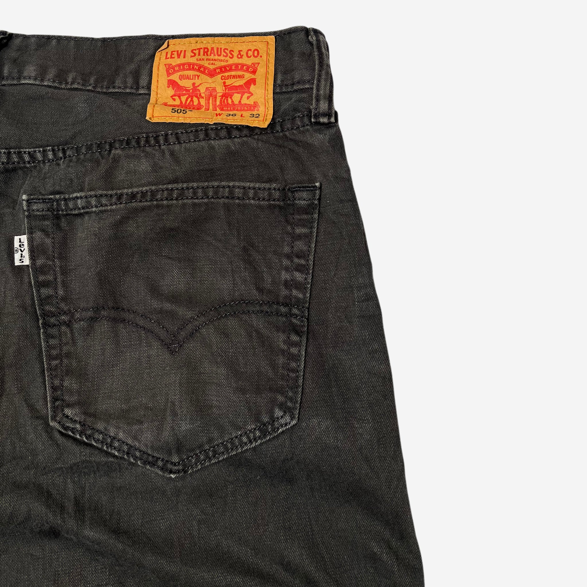 505' Straight Fit Jeans (W36 x L32) - Evinto