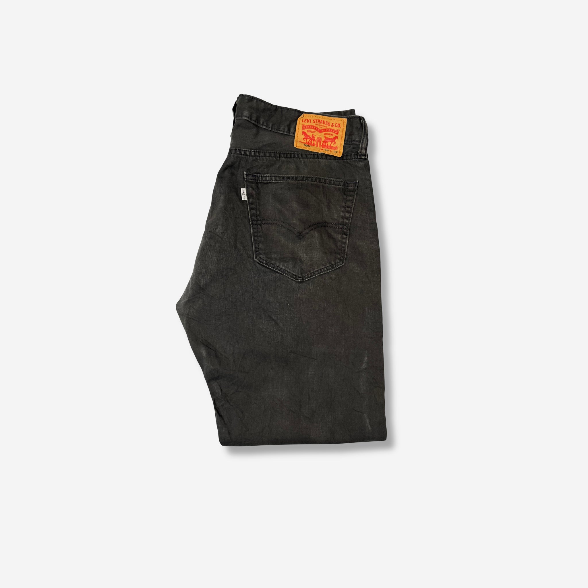 505' Straight Fit Jeans (W36 x L32) - Evinto