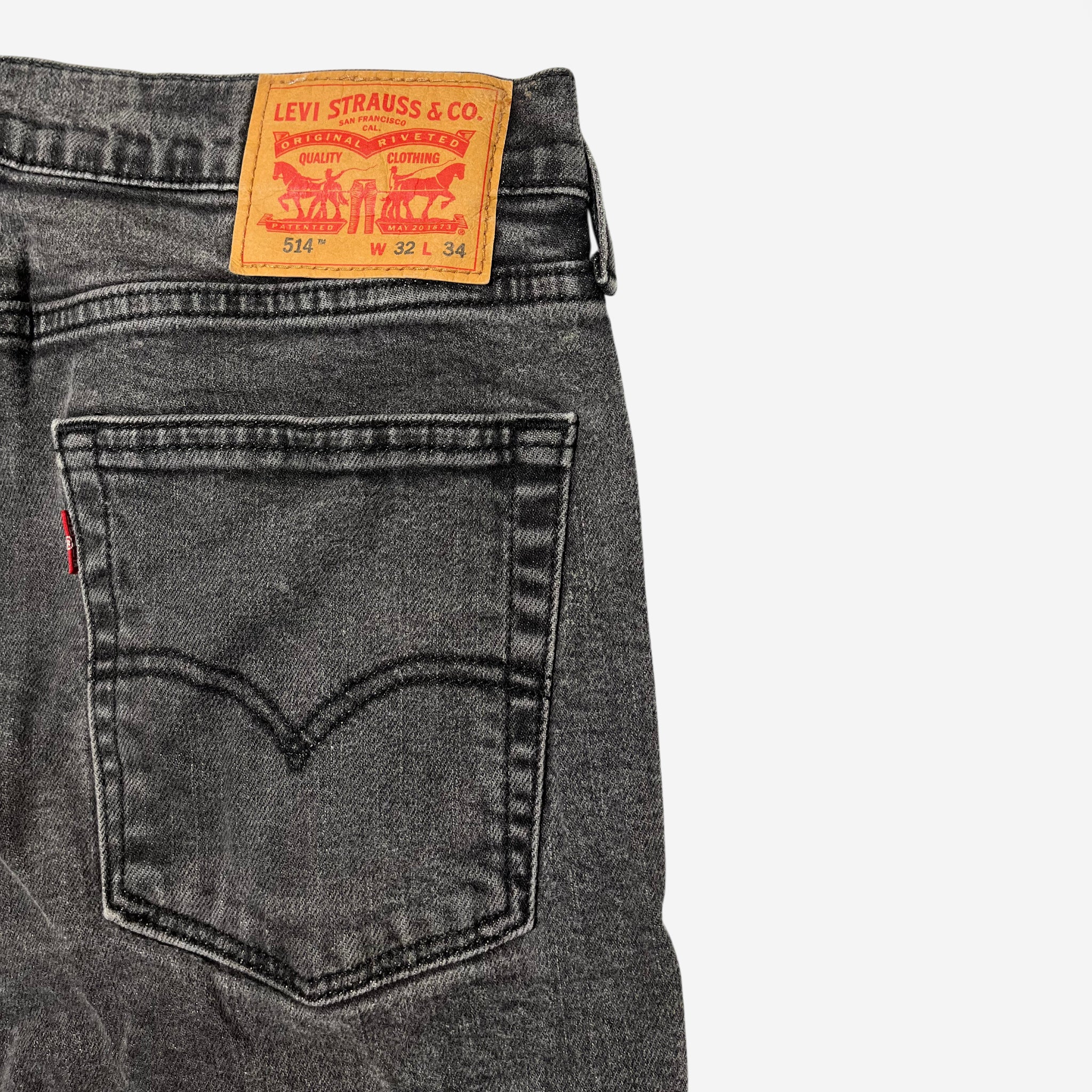 514' Straight Fit Jeans (W32 x L34) - Evinto