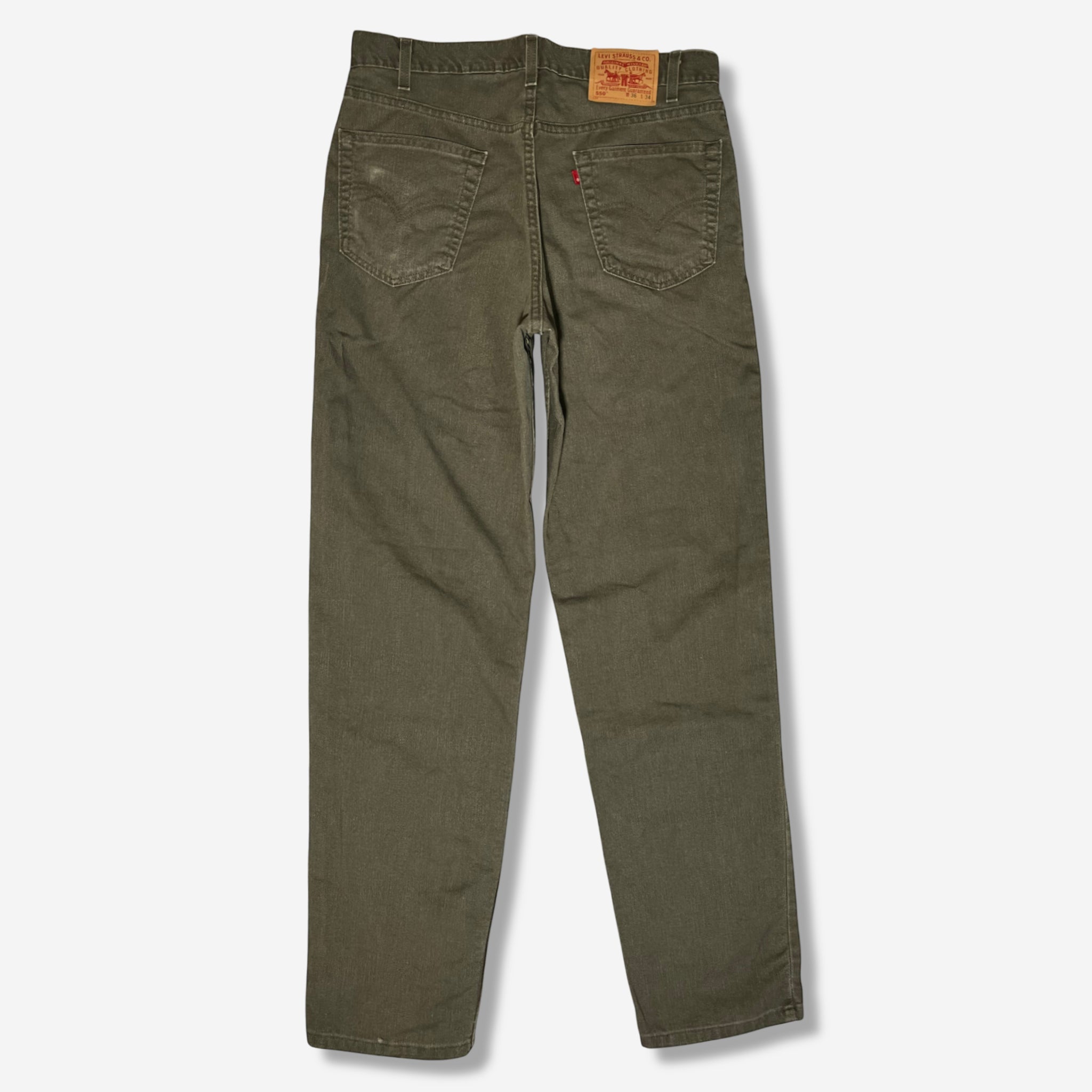 550' Relaxed Fit Jeans (W36 x L34)
