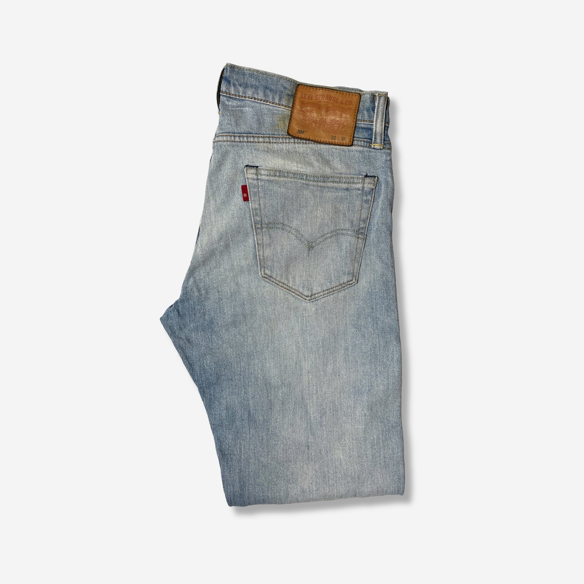 504' Regular Straight Jeans (W32 x L32) - Evinto