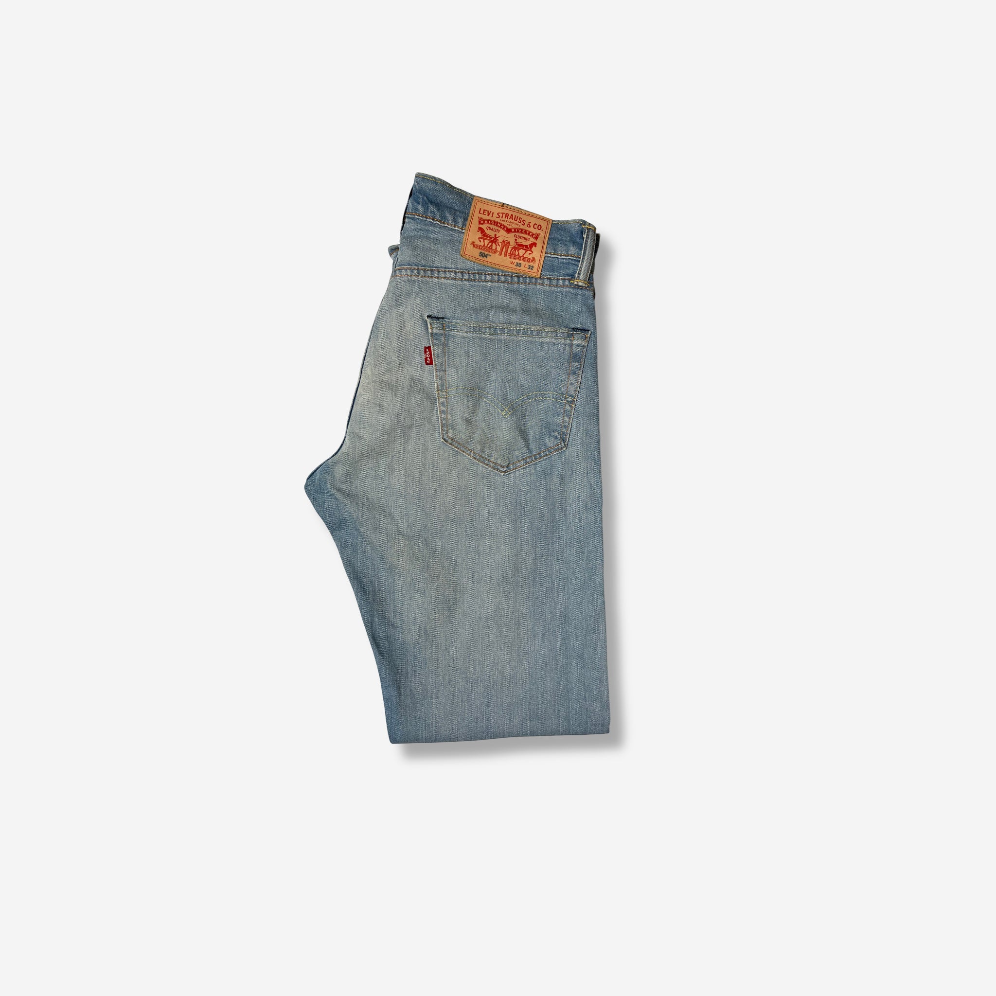 504' Regular Straight Jeans (W30 x L32)